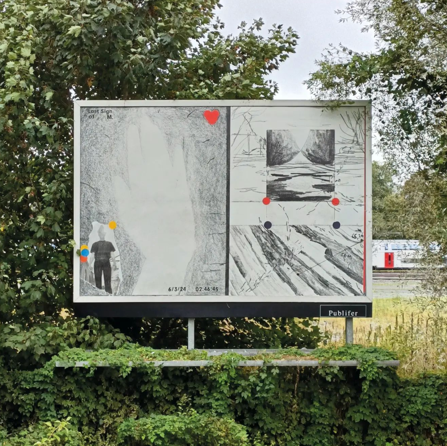 Billboard for #zijspoor7 @sorrynotsorryghent