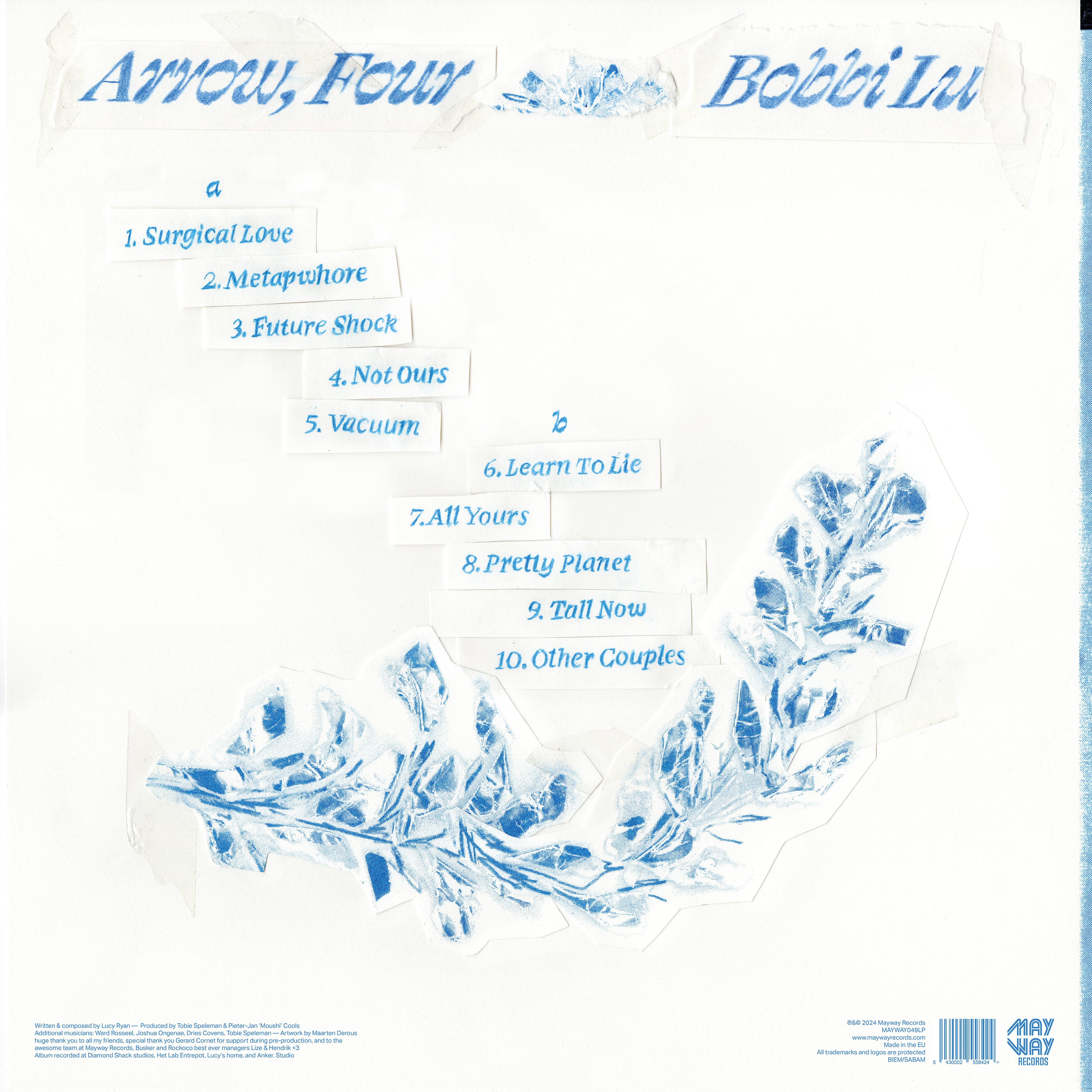 vinyl Bobbi Lu - Arrow Four (back)