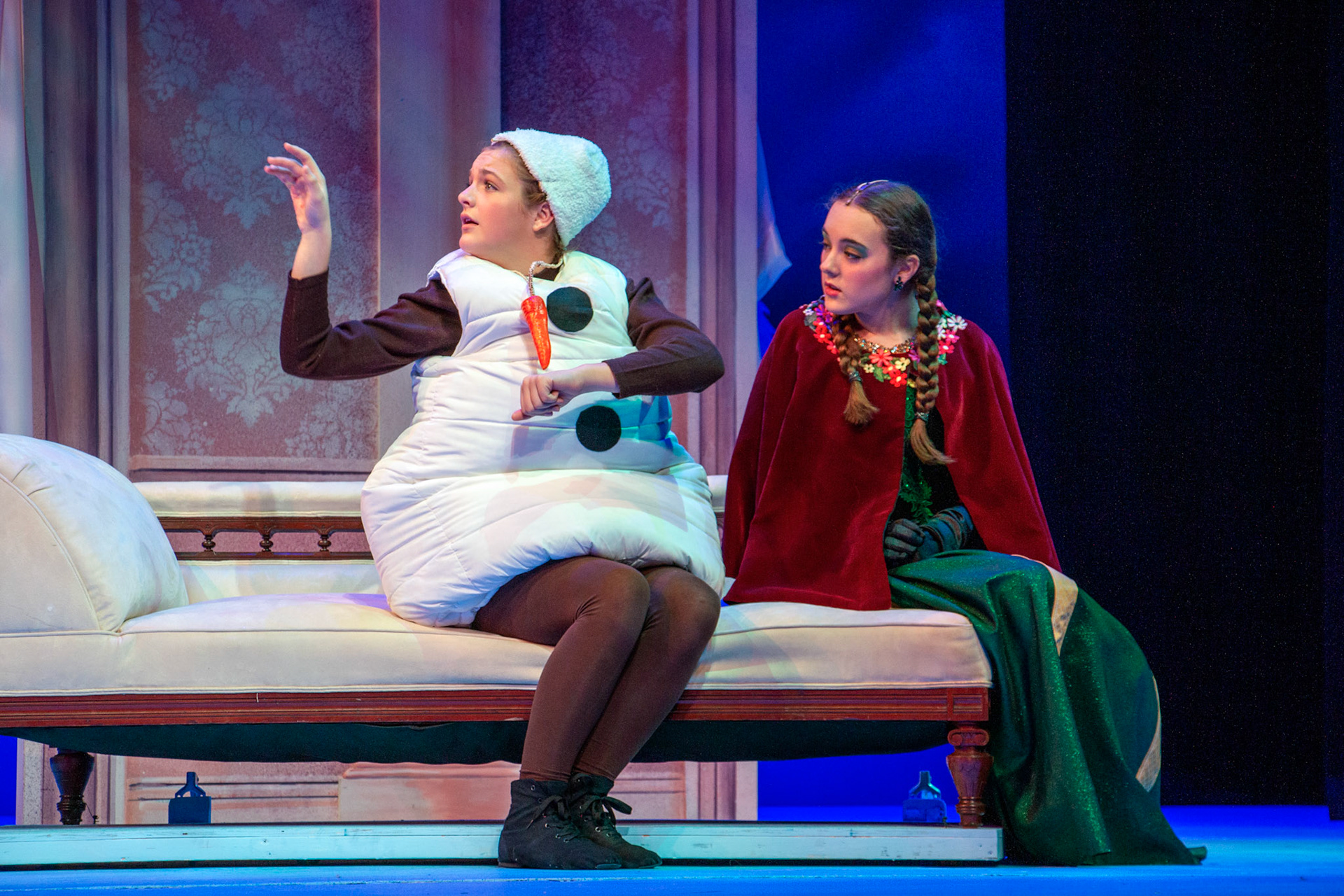 Anna and Olaf