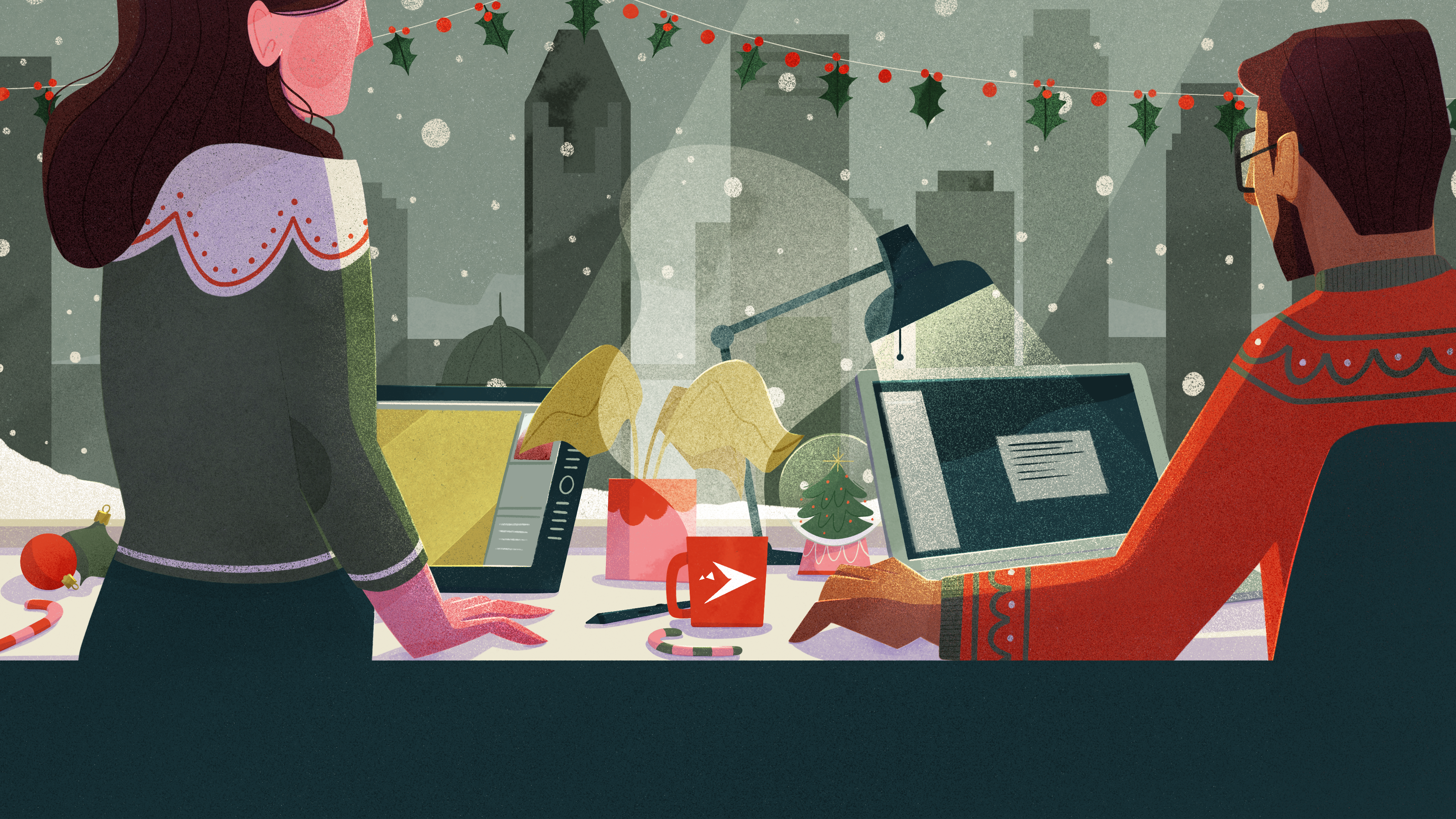 Eidos Montreal Christmas Card