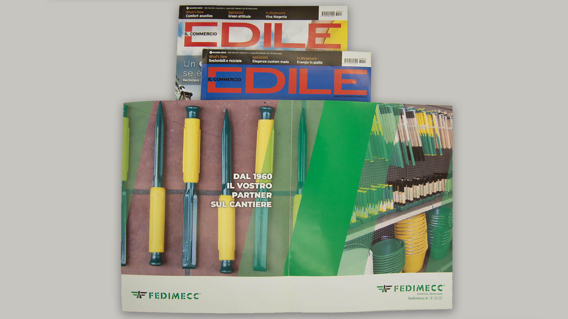 Il commercio edile: advertising page