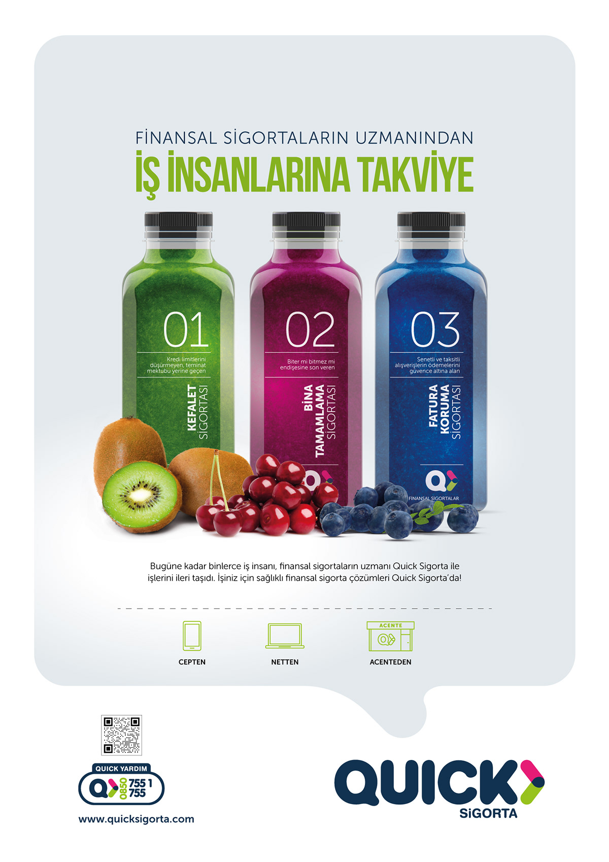 Suat Gürsözlü - Quick Sigorta - Insurance ads 2017 - 2021