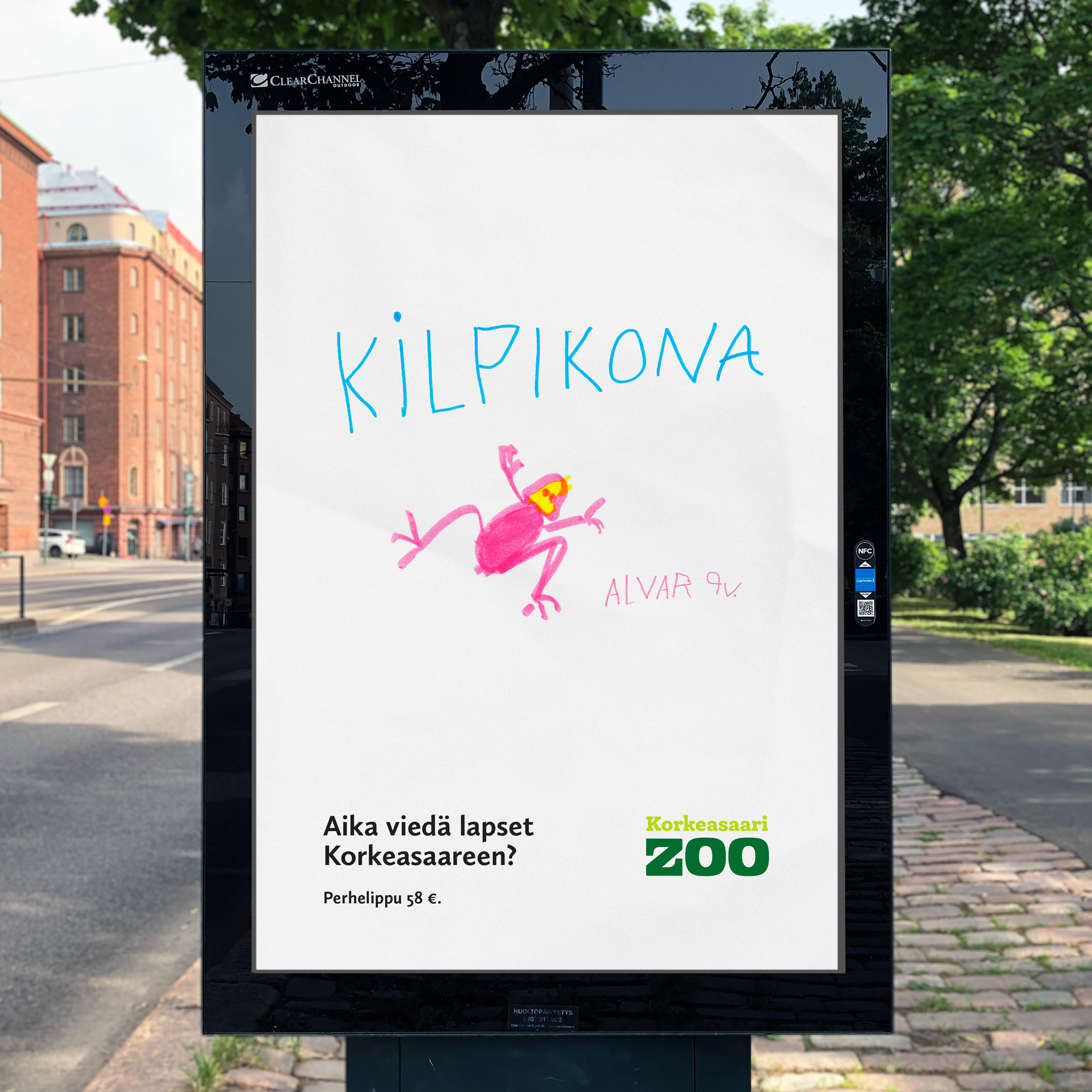 kilpikonna = turtle