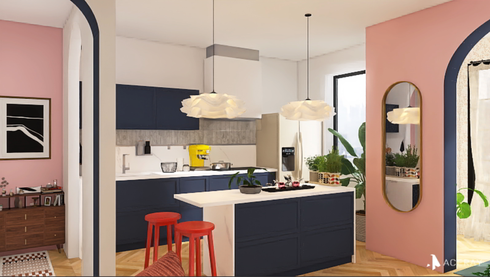 Kitchen / Hallway