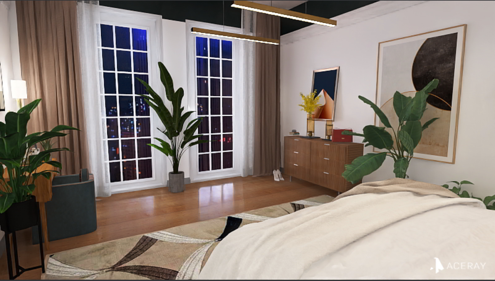 Bedroom - night