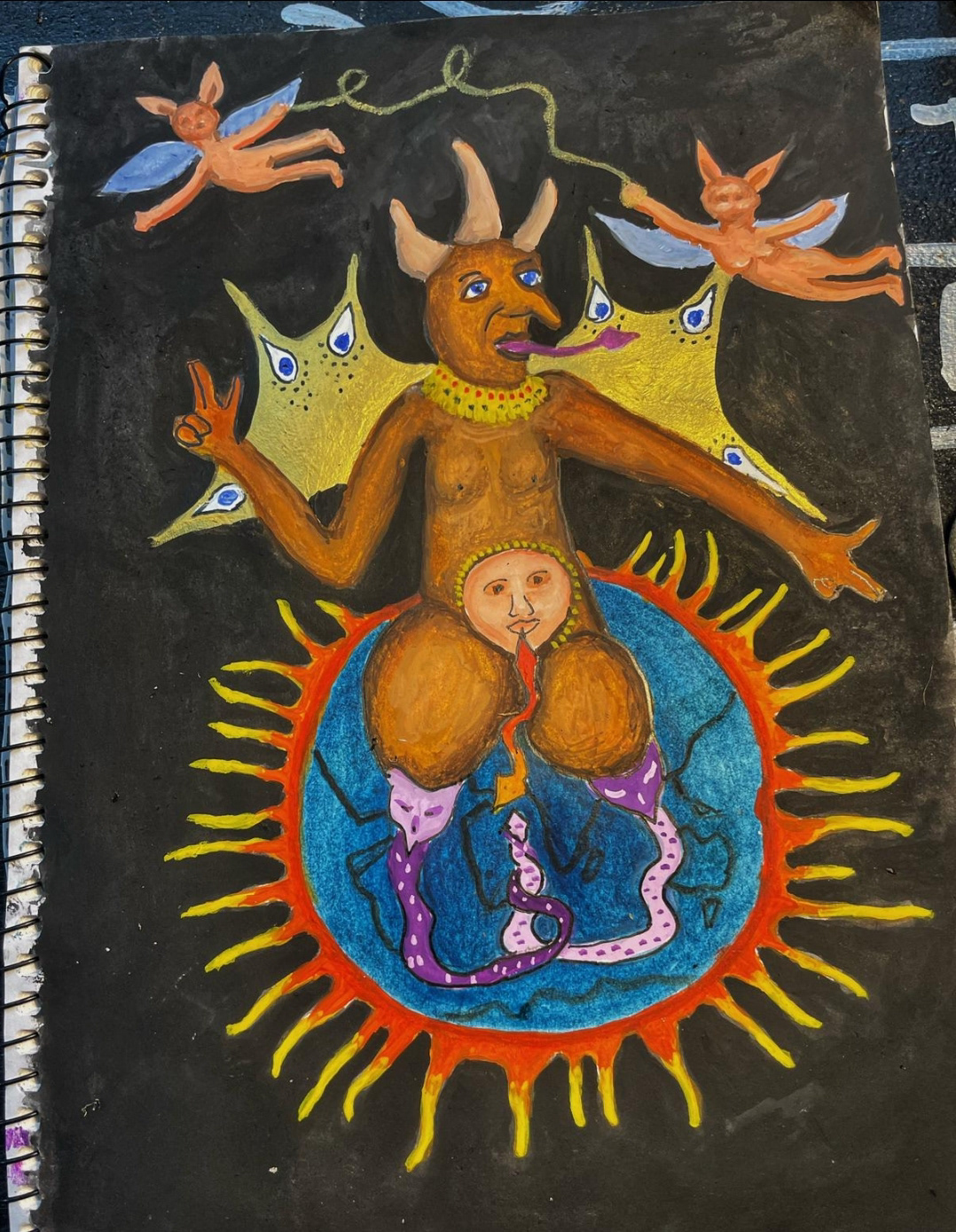 Julia Chapple, The Devil