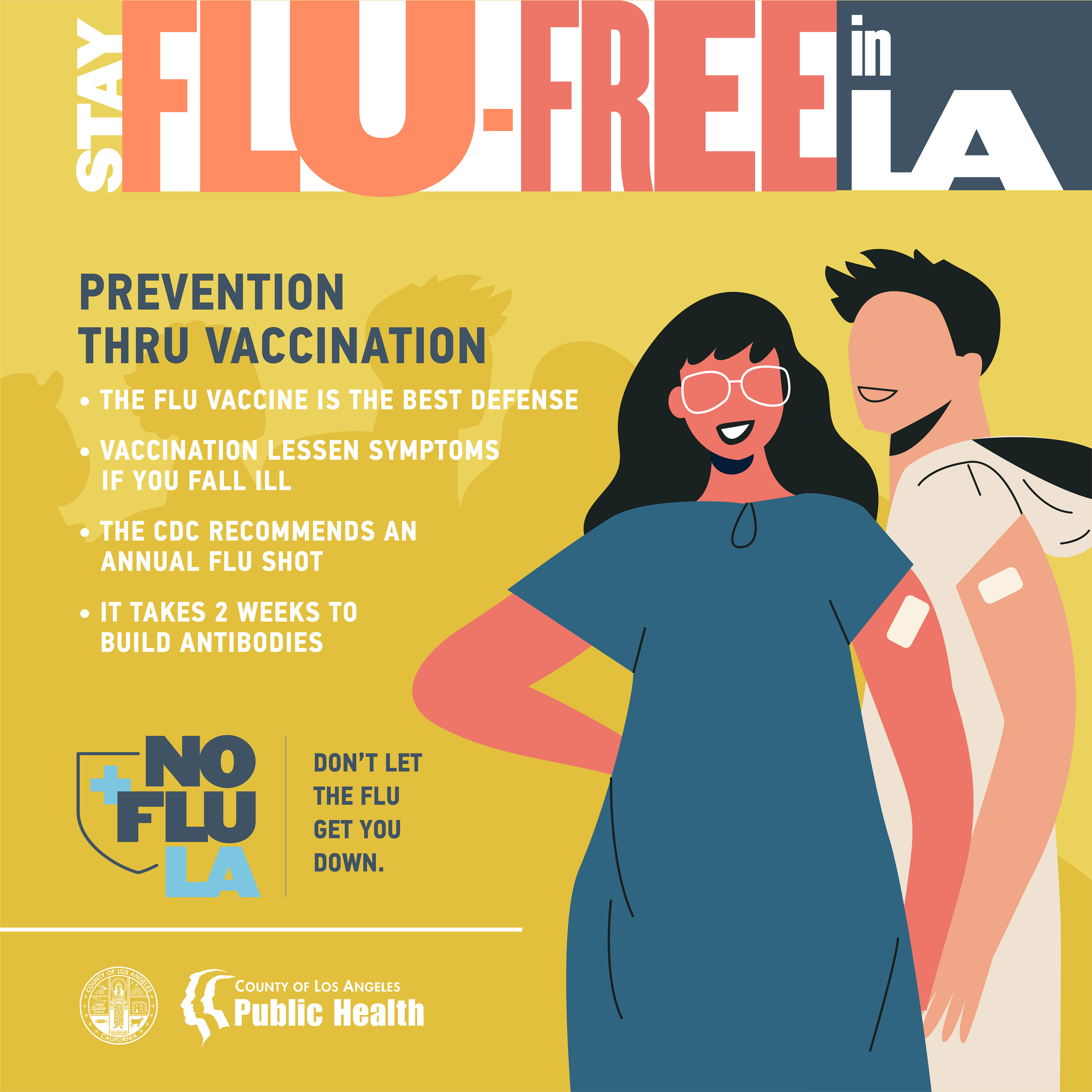 No Flu LA Campaign - LA County of Public Health