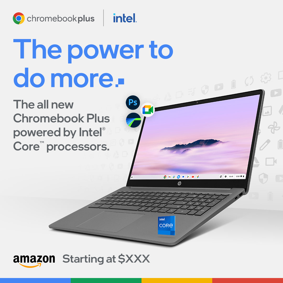 Chromebook/Intel Launch - Banner
