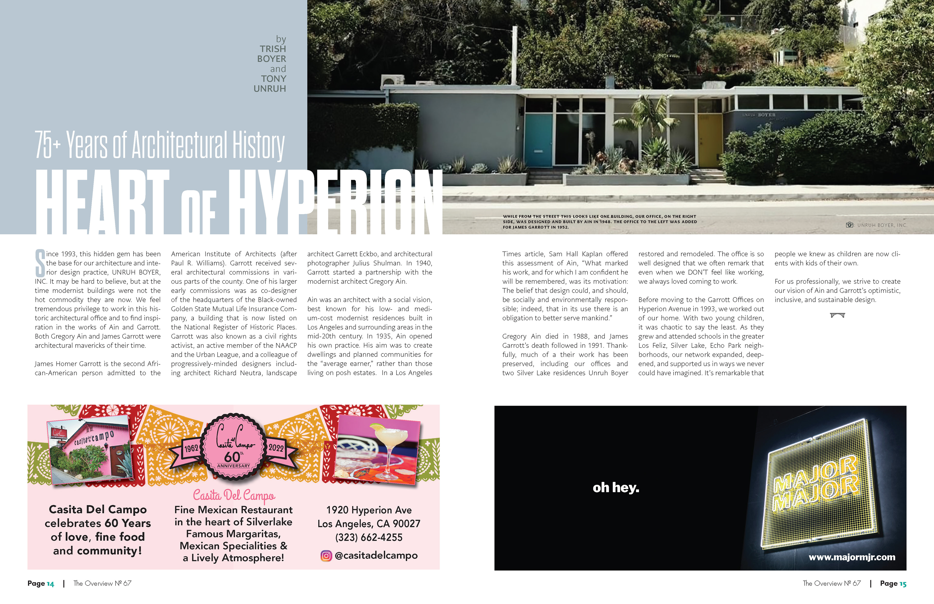 Overview - Magazine Spread