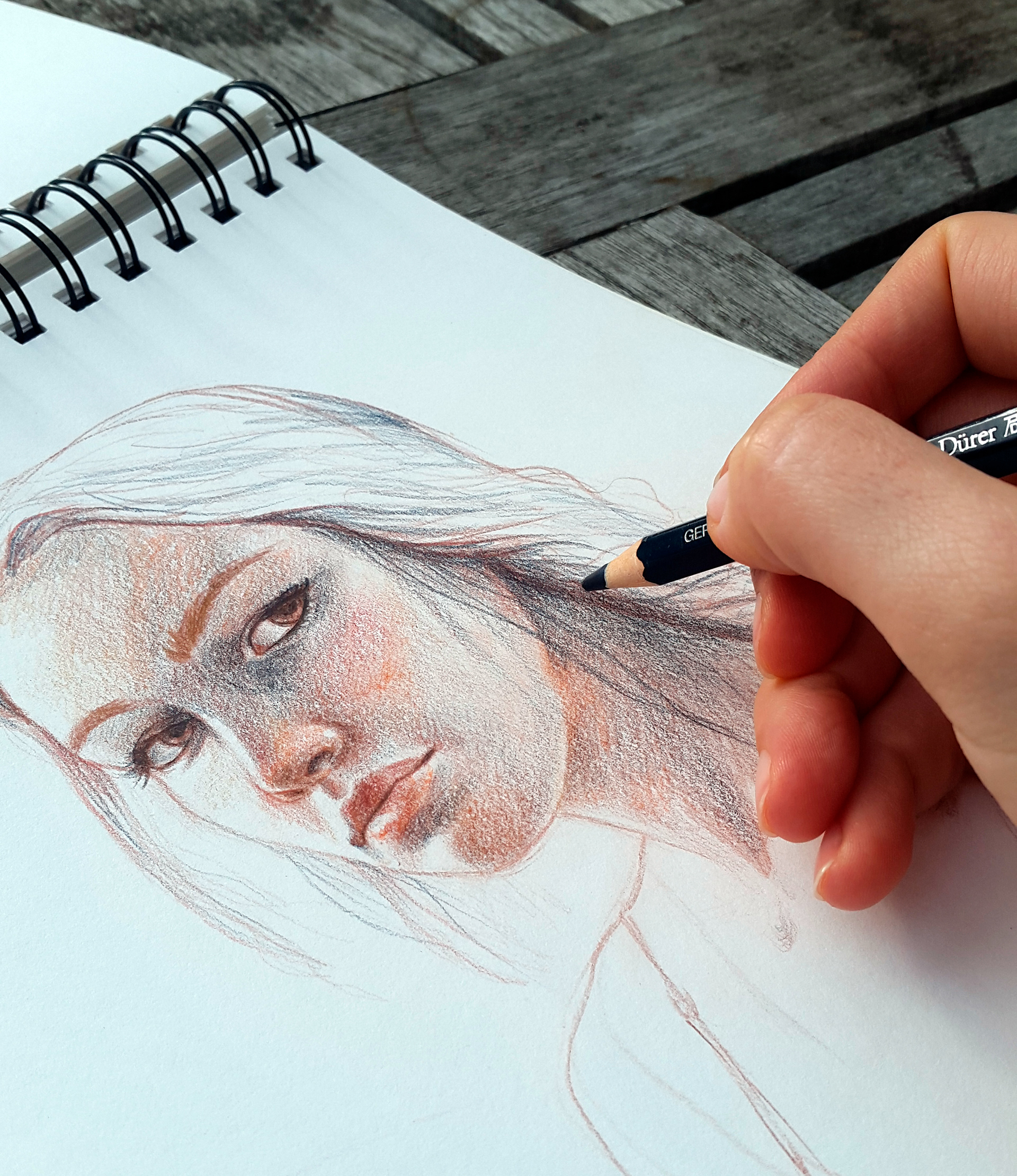 Portrait drawing