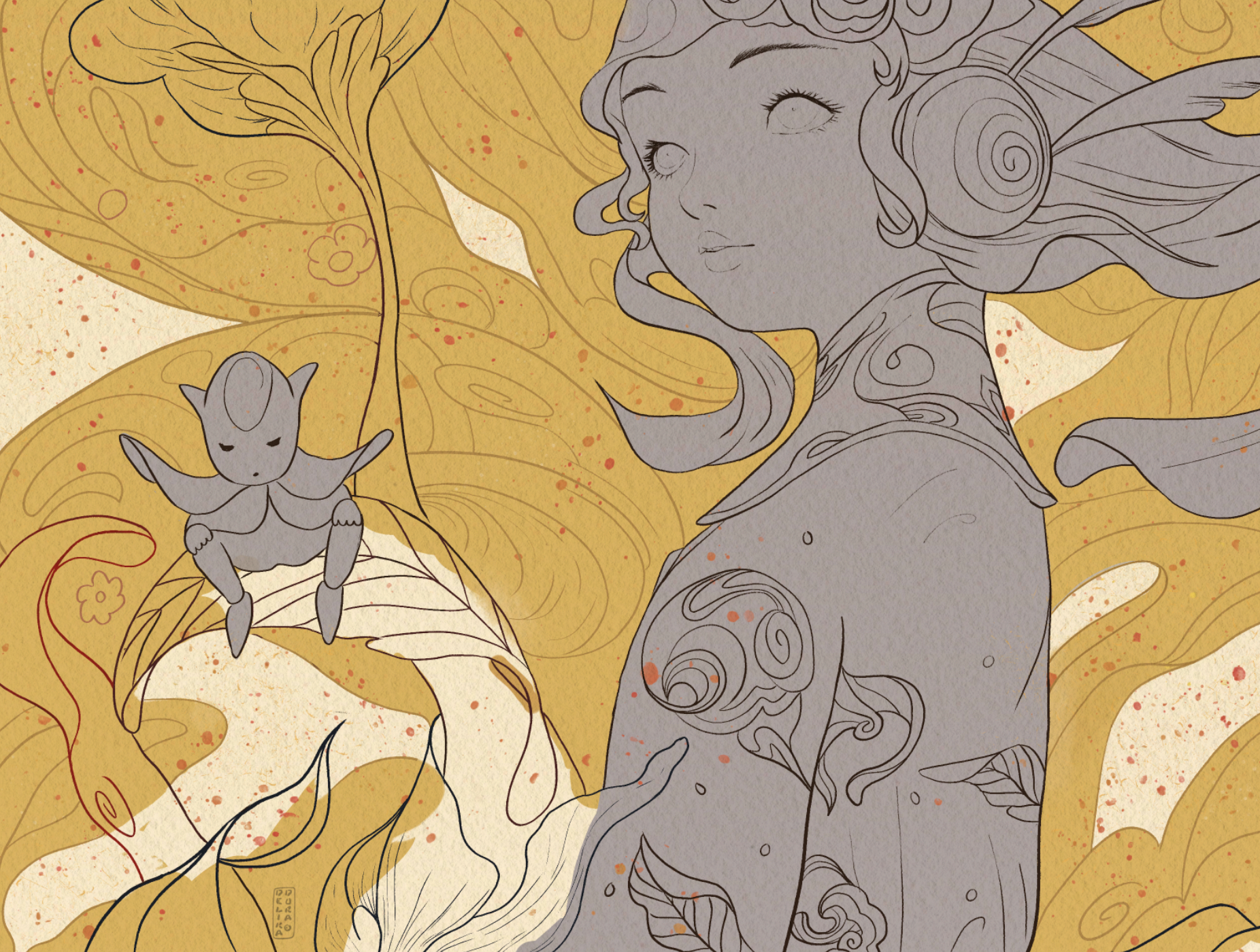 flat colors