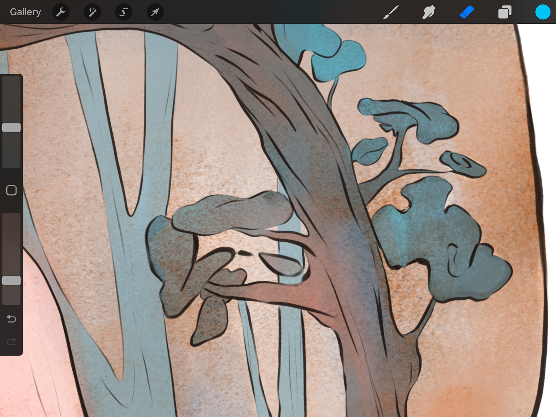 Digital drawing and color study