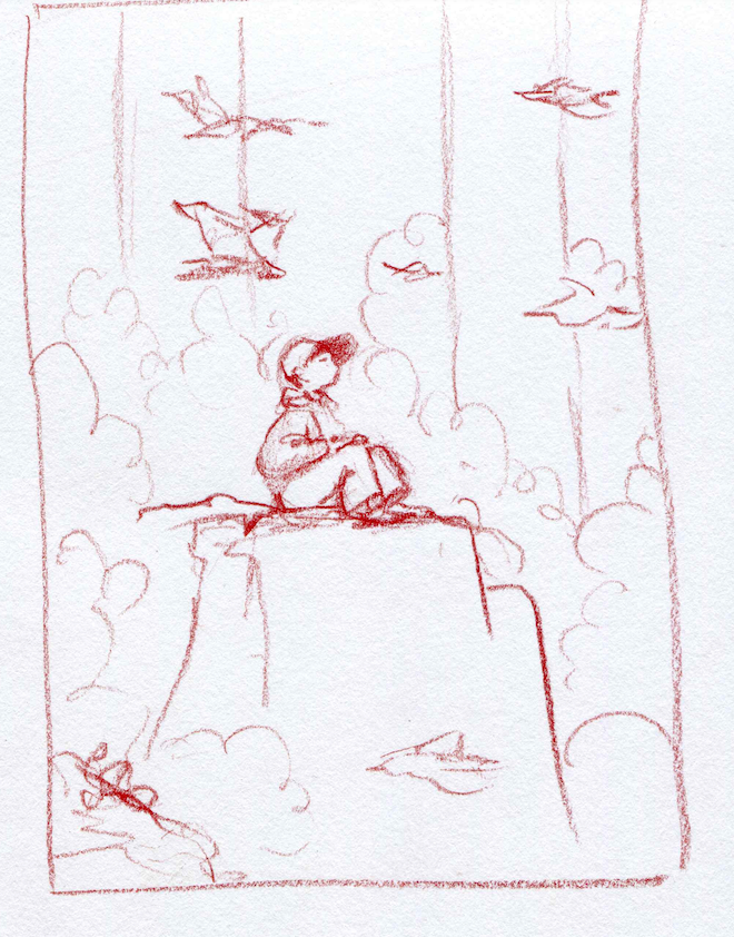 thumbnail composition for personal work