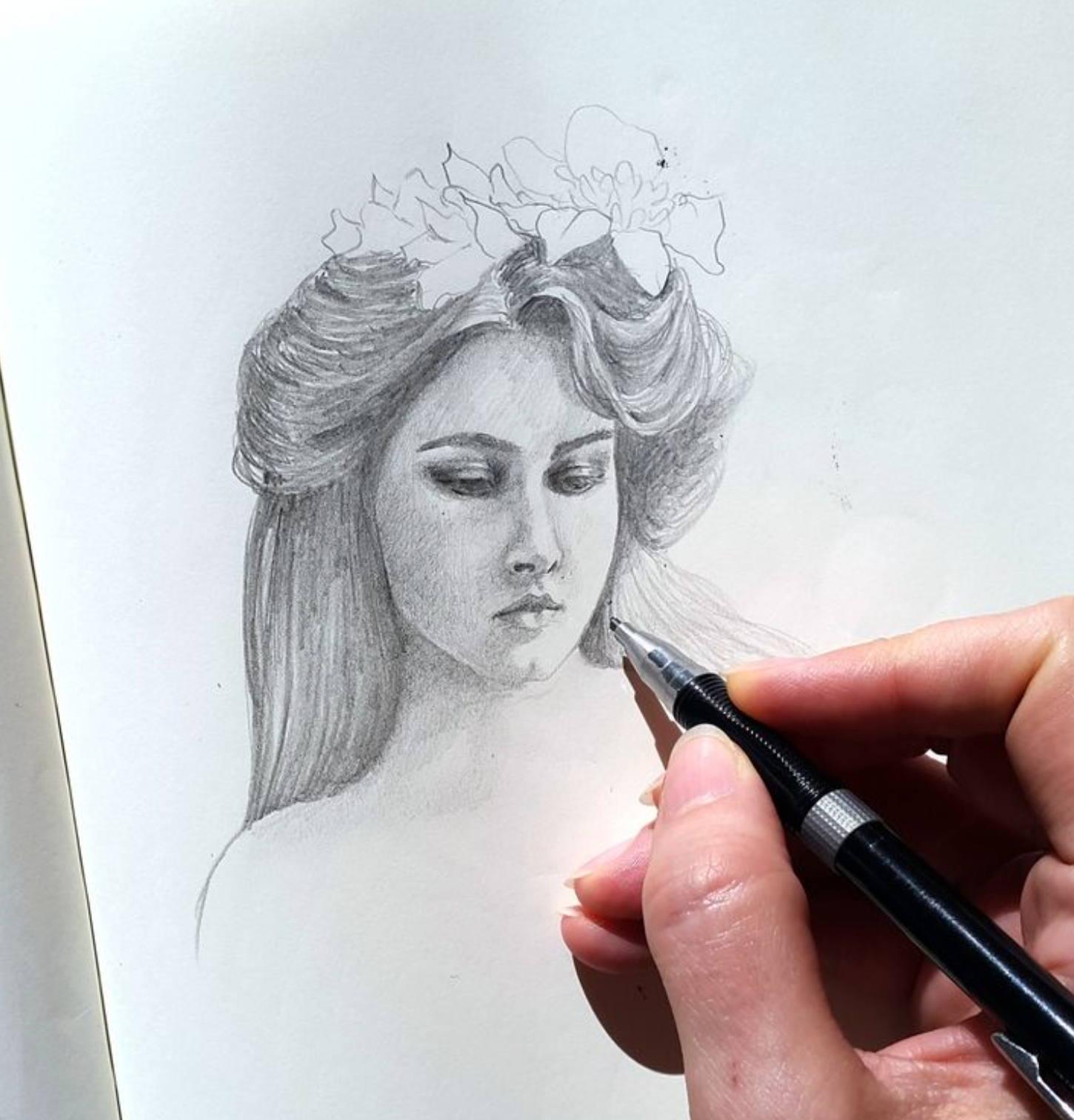 graphite portrait