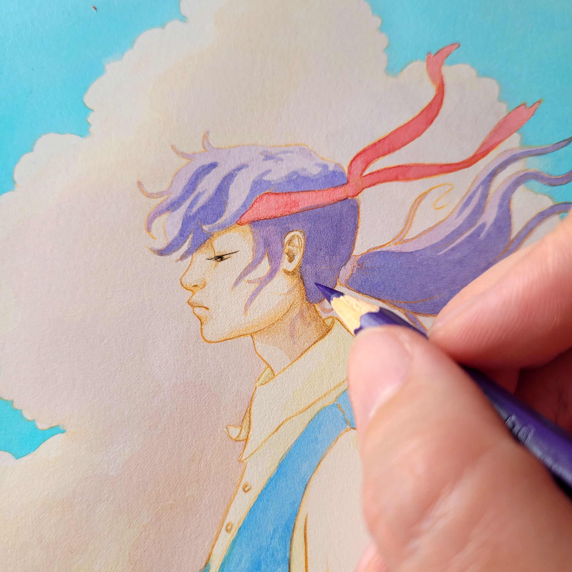 final pencil lines
