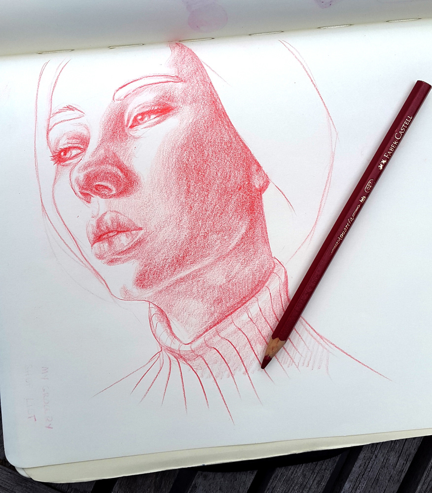 Portrait drawing