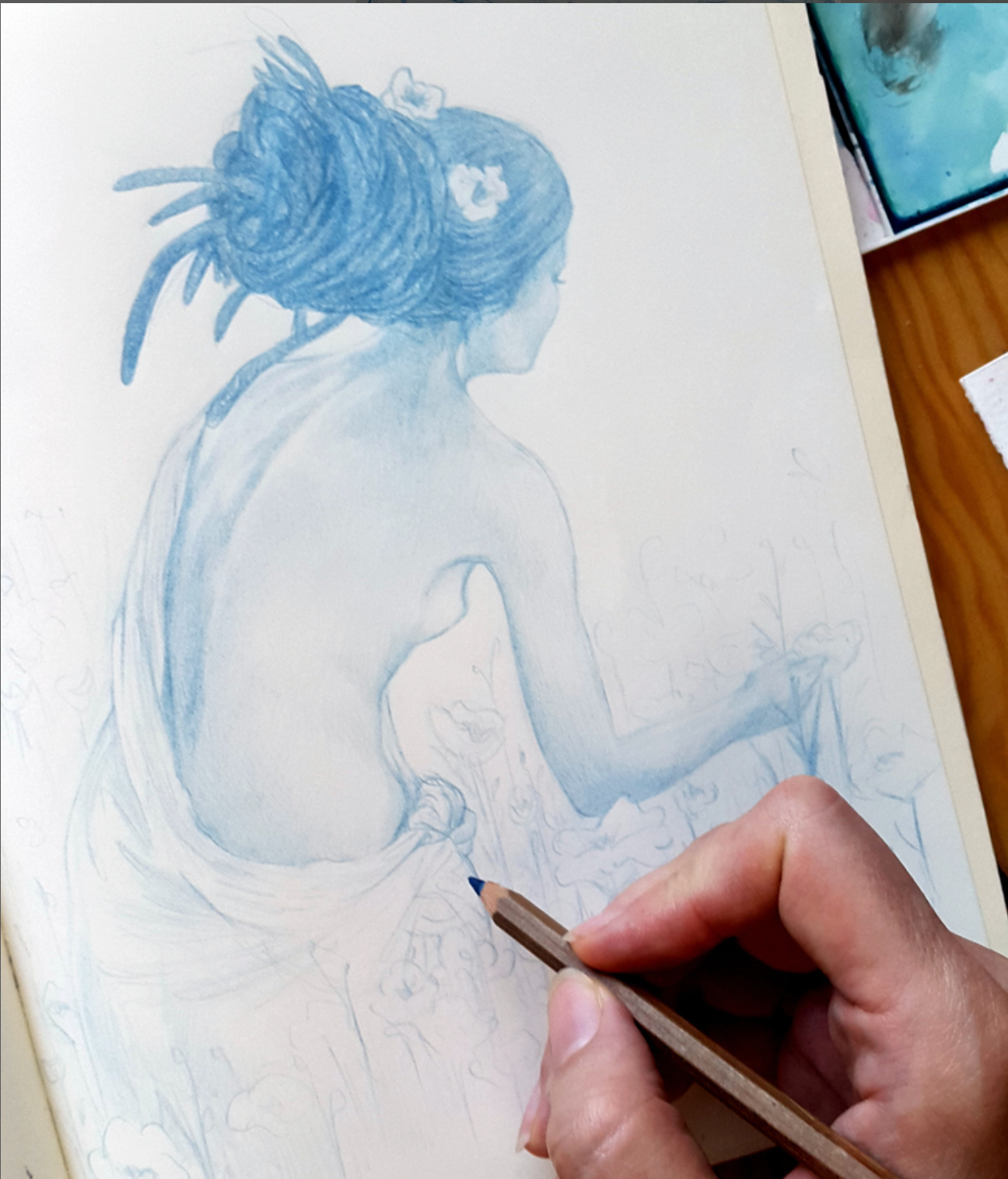 study of a painting