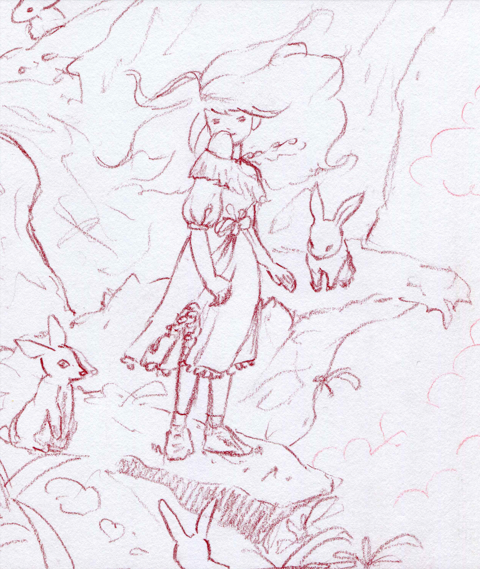 thumbnail composition for personal work