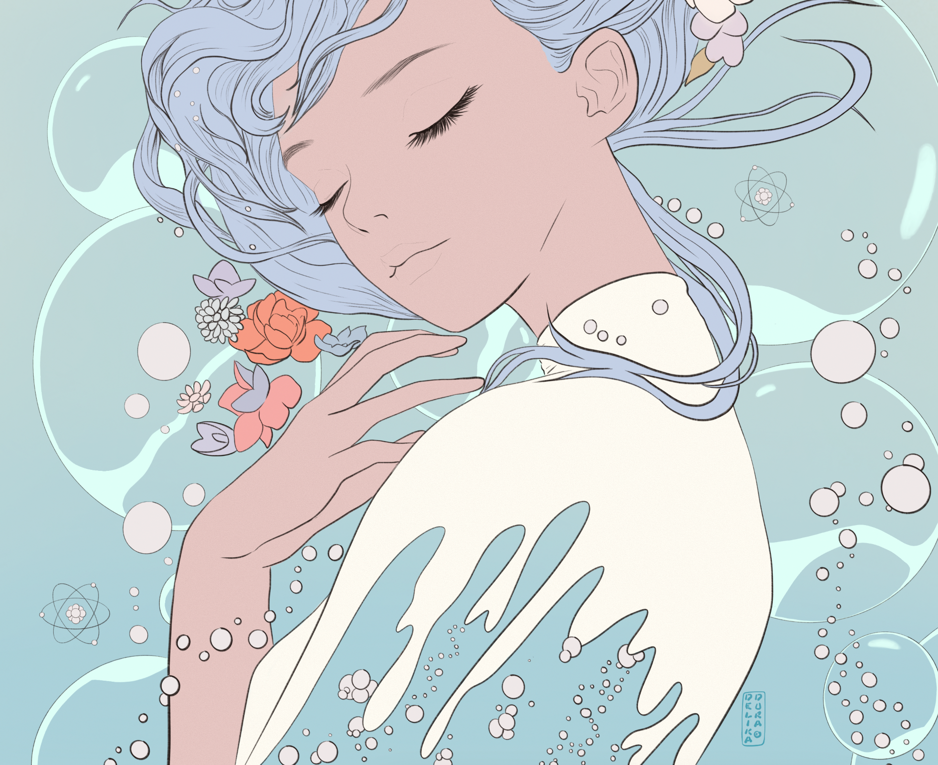 flat colors