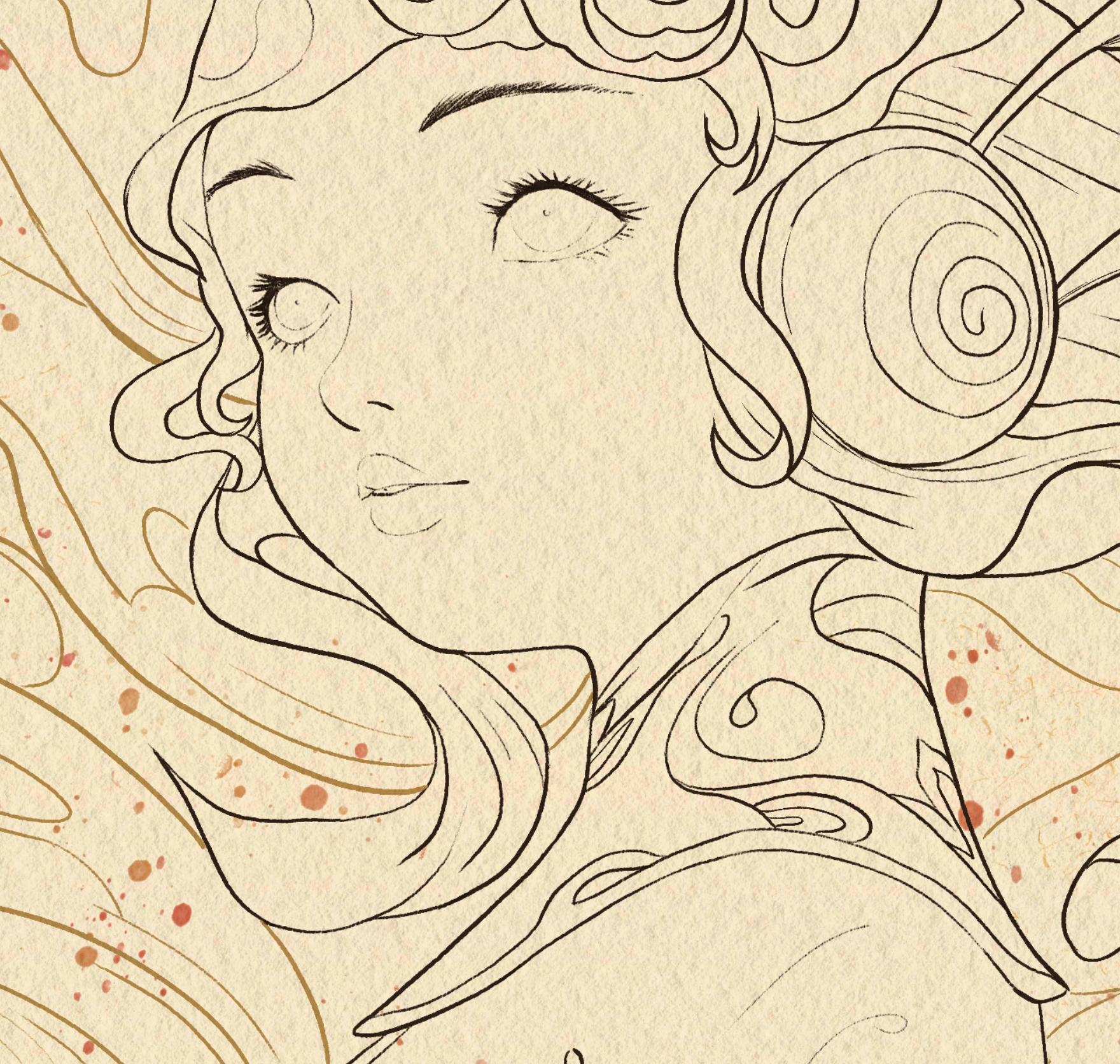 digital lines detail