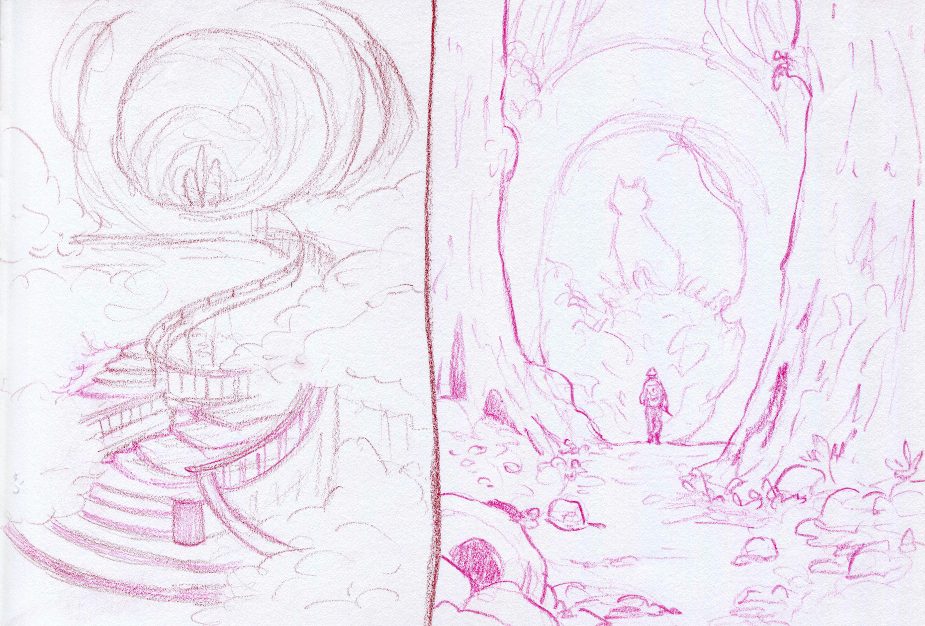 Thumbnail composition for personal work