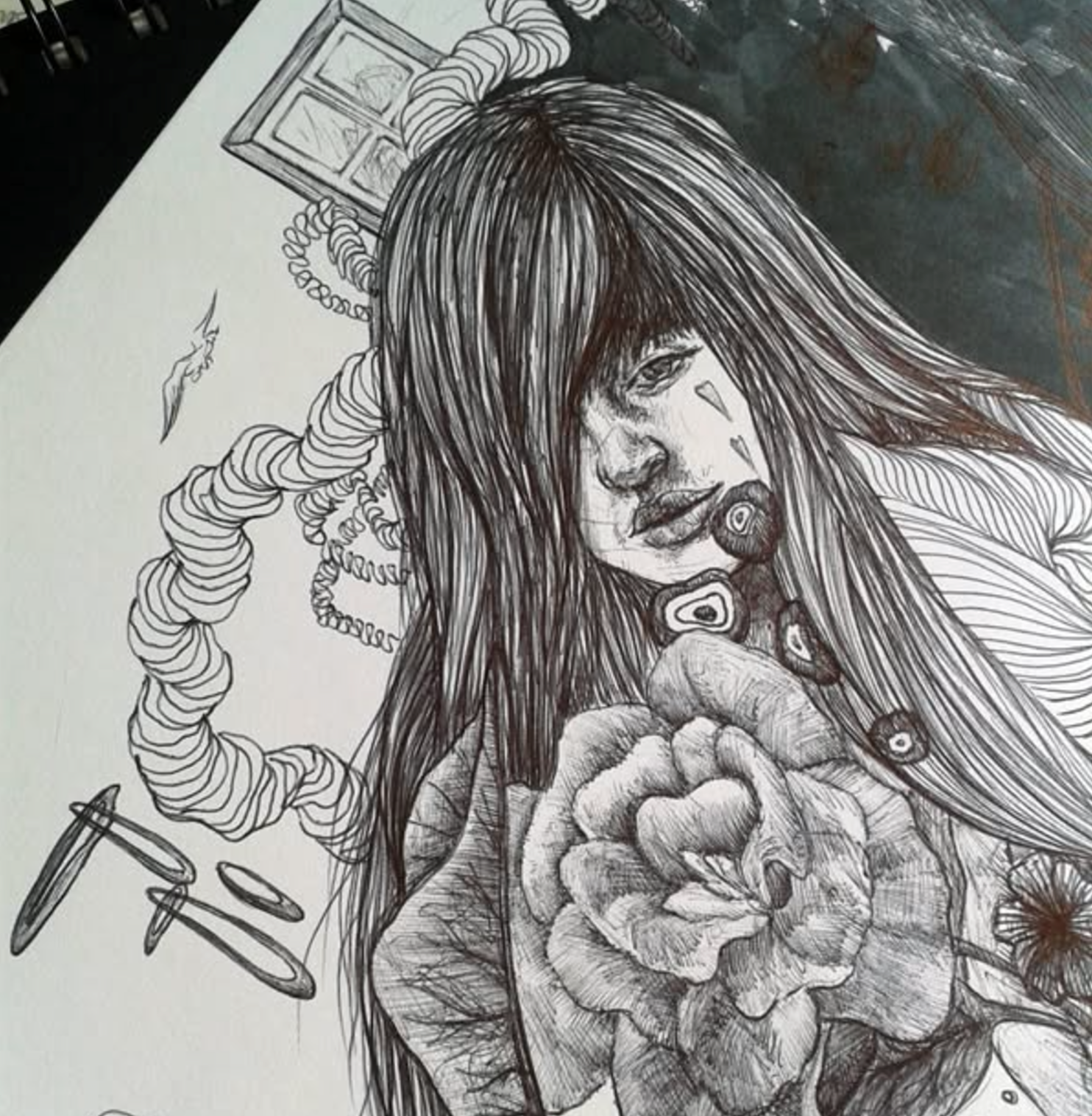 ink automatic drawing