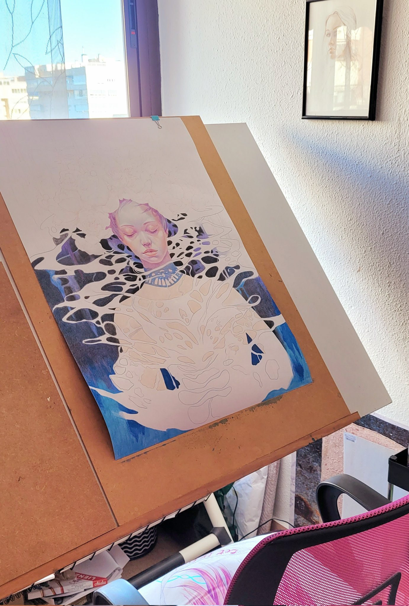 studio shoot of wip