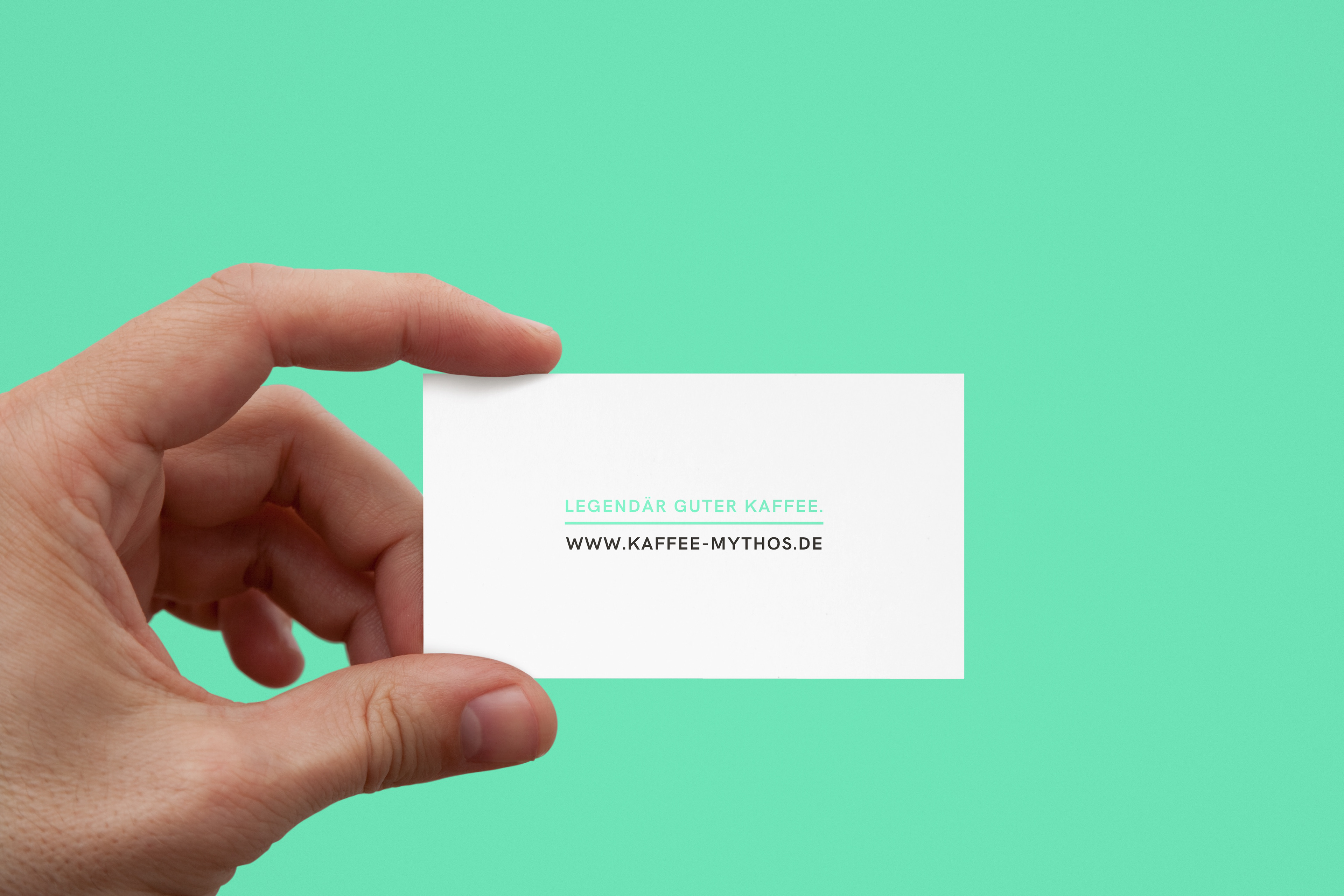 Kaffee Mythos Onlineshop Design
