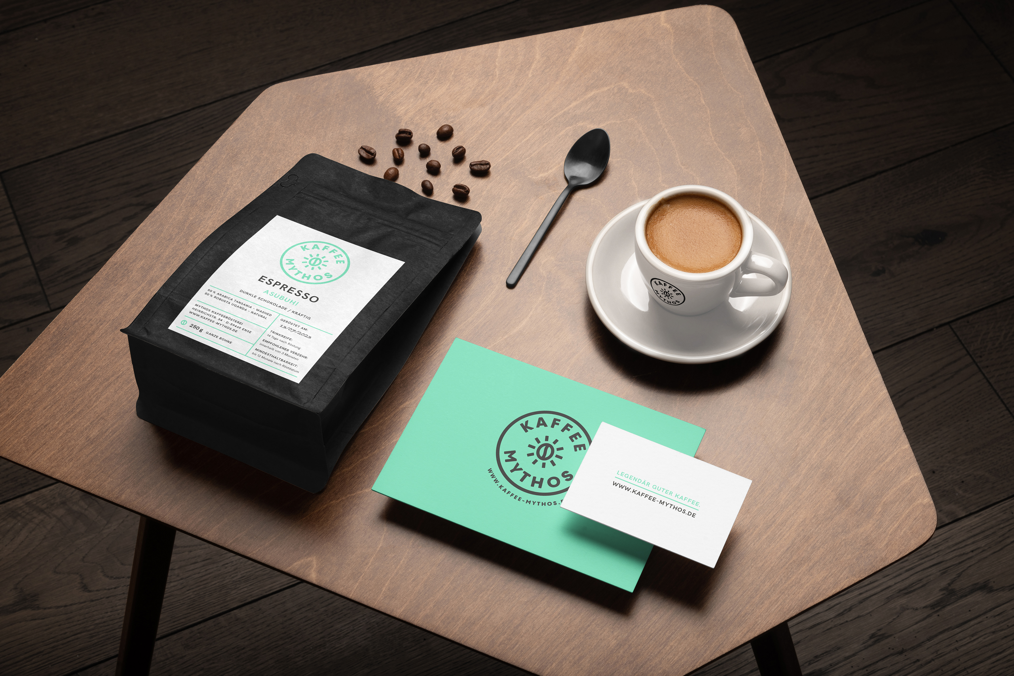 Kaffee Mythos Brand Design