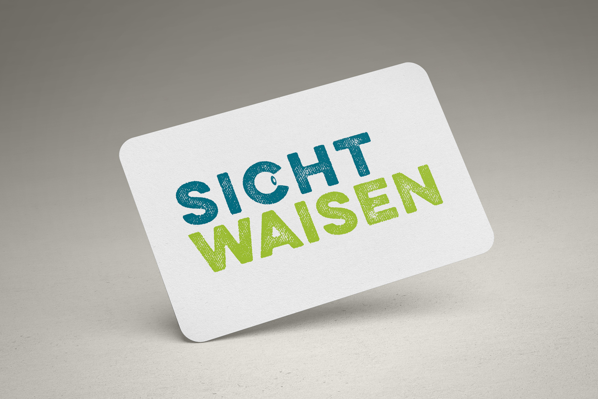 Logo und Visitenkarte für SichtWaisen e.V.