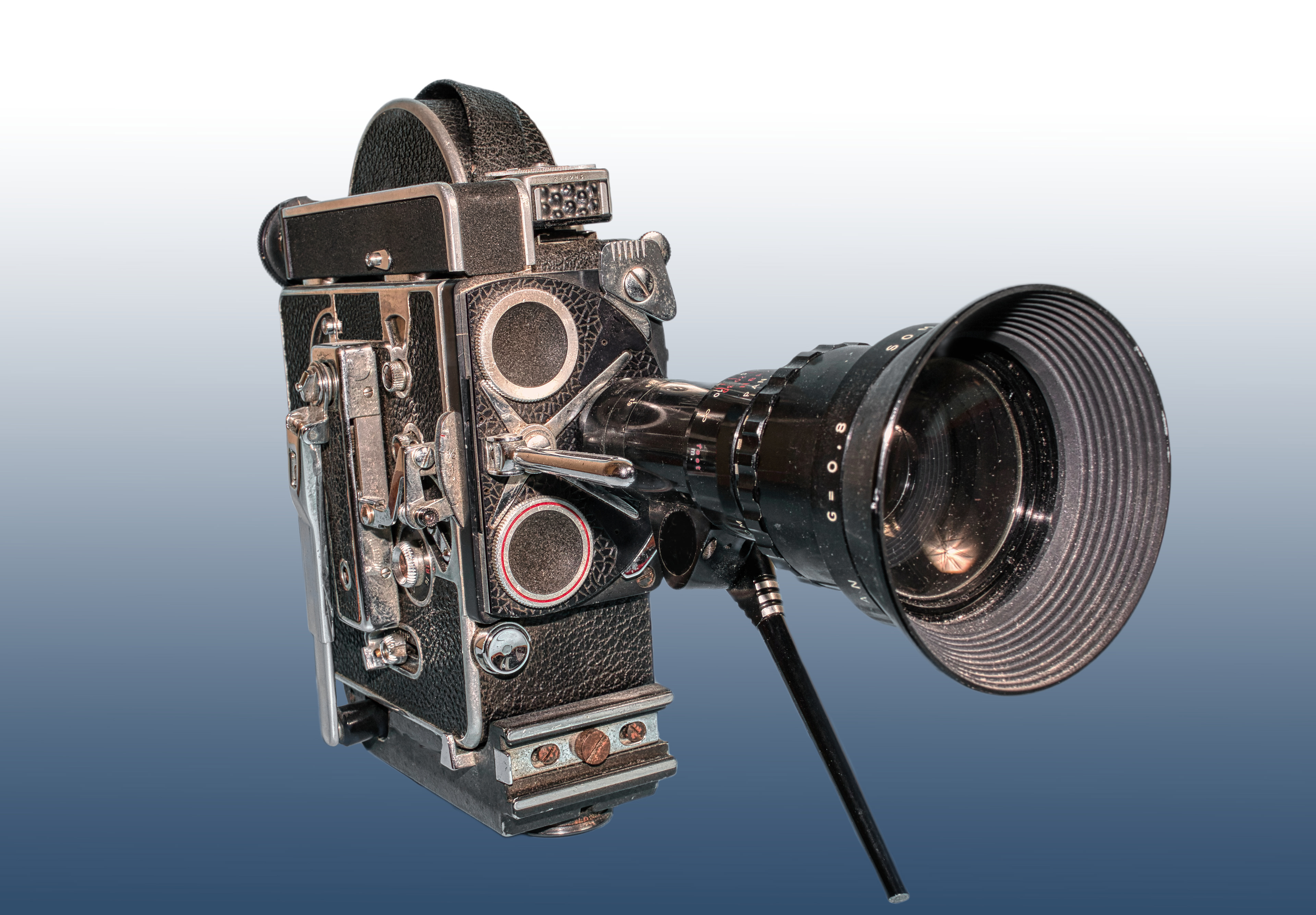 Videocamera Paillard Bolez H8-Bolex mechanical movie camera