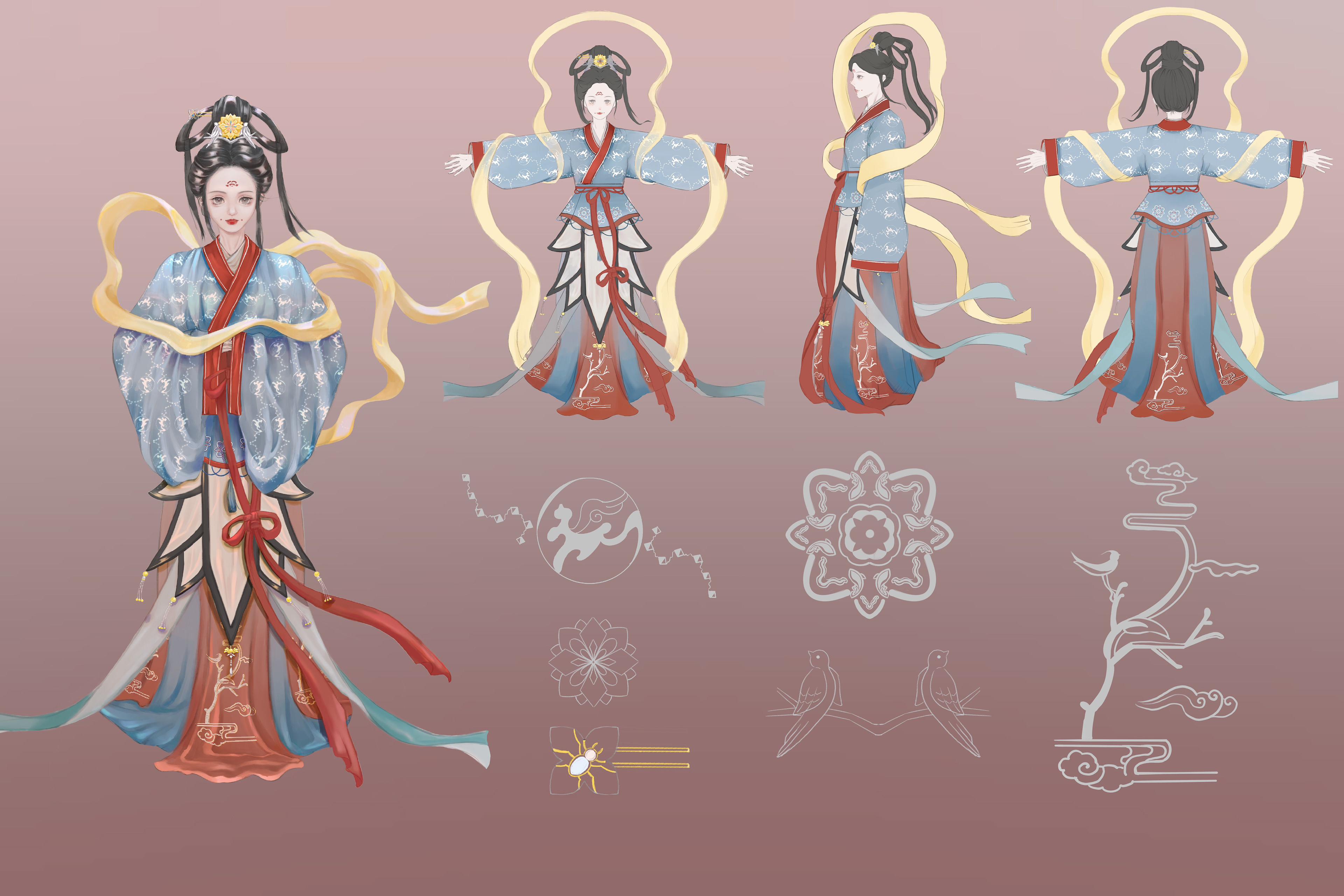 Weaver Girl Unity Ver. Concept Art