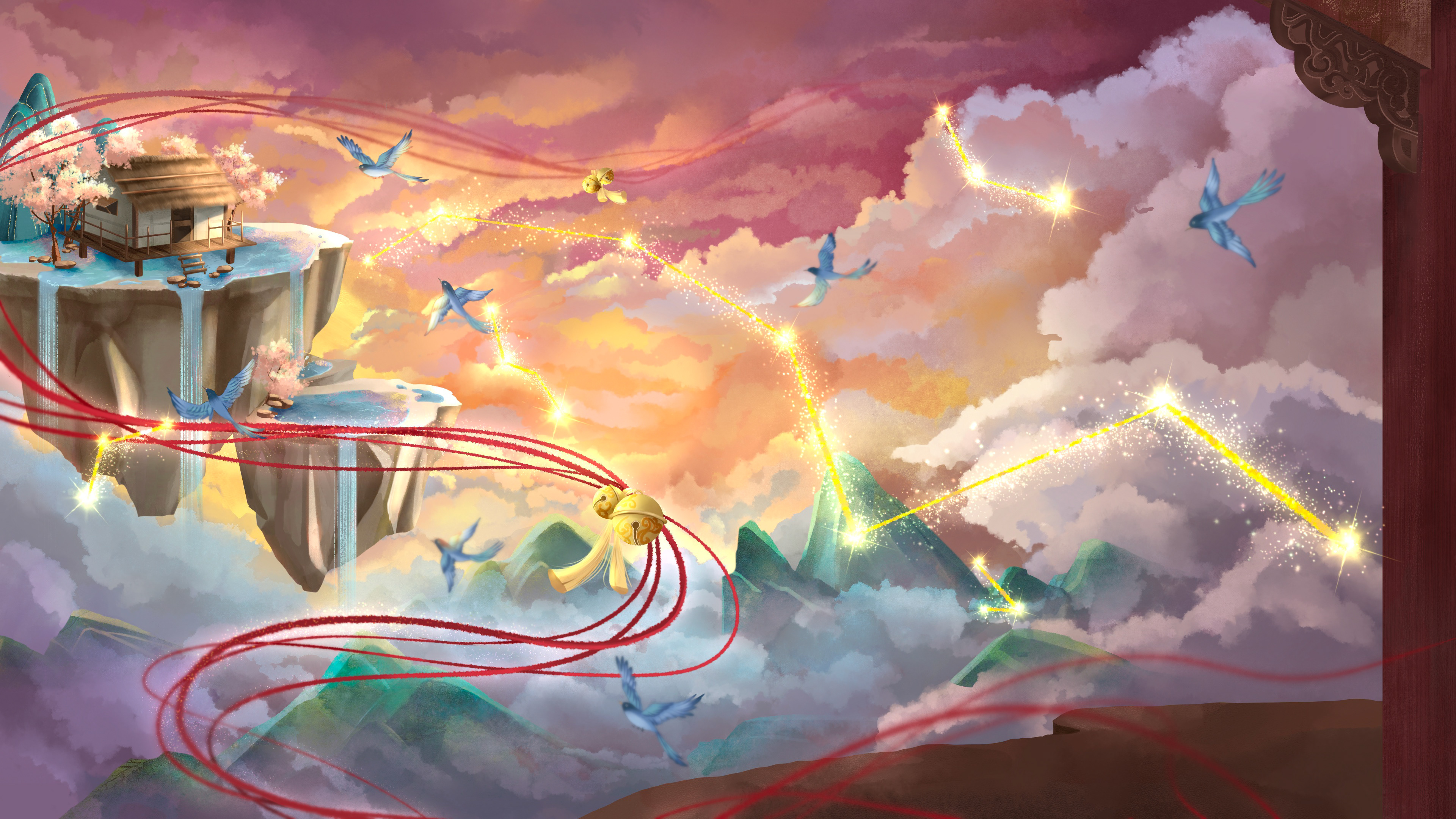 Red String Unity Ver. Theme Concept Art