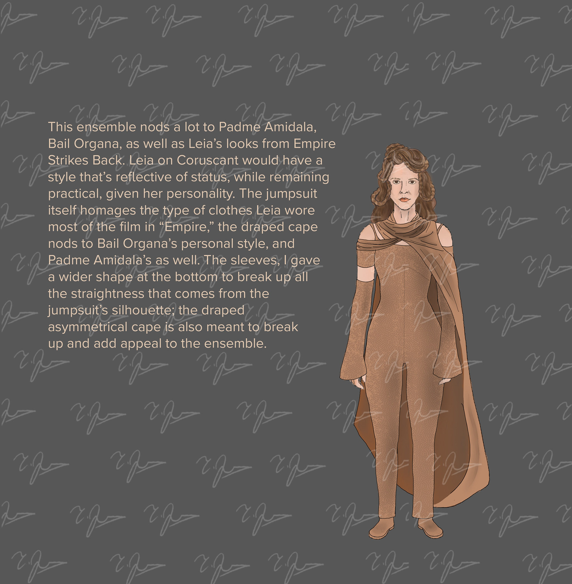 Leia on Coruscant
