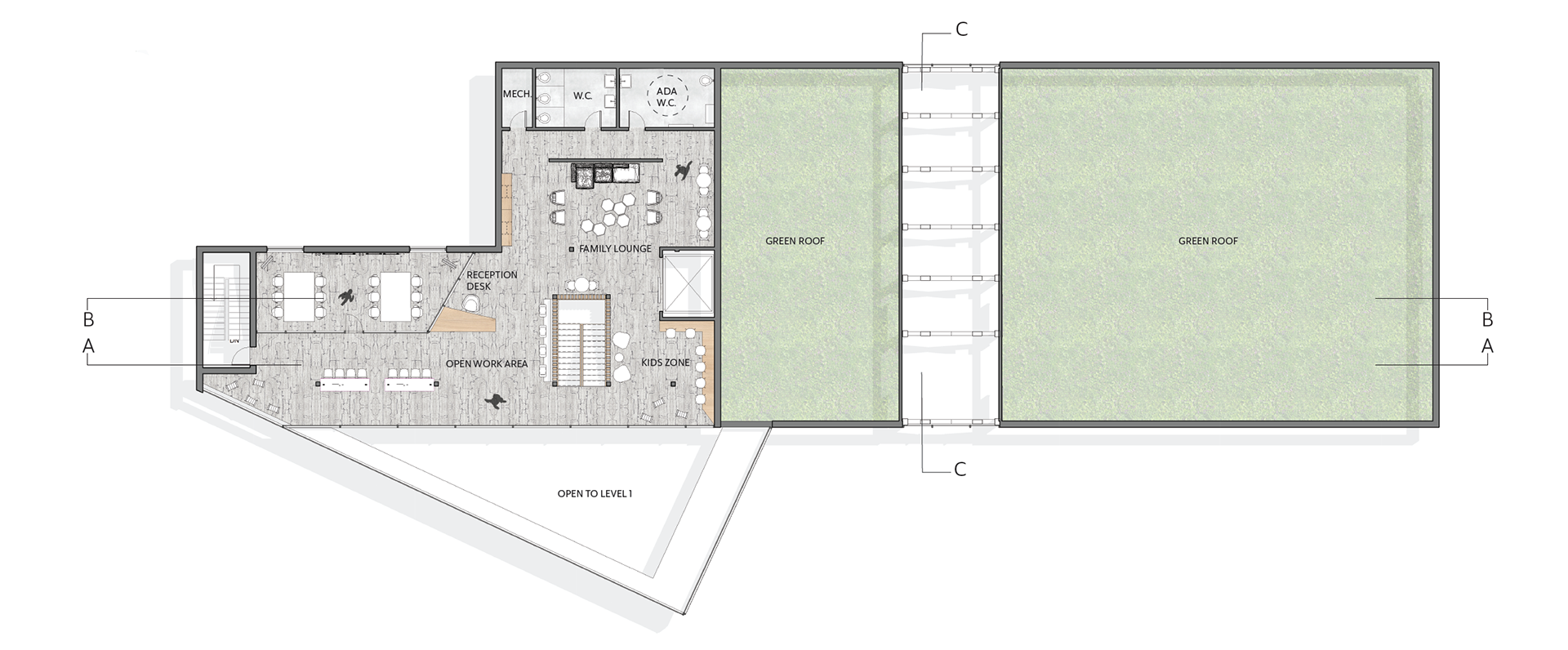 Second Level Floor Plan