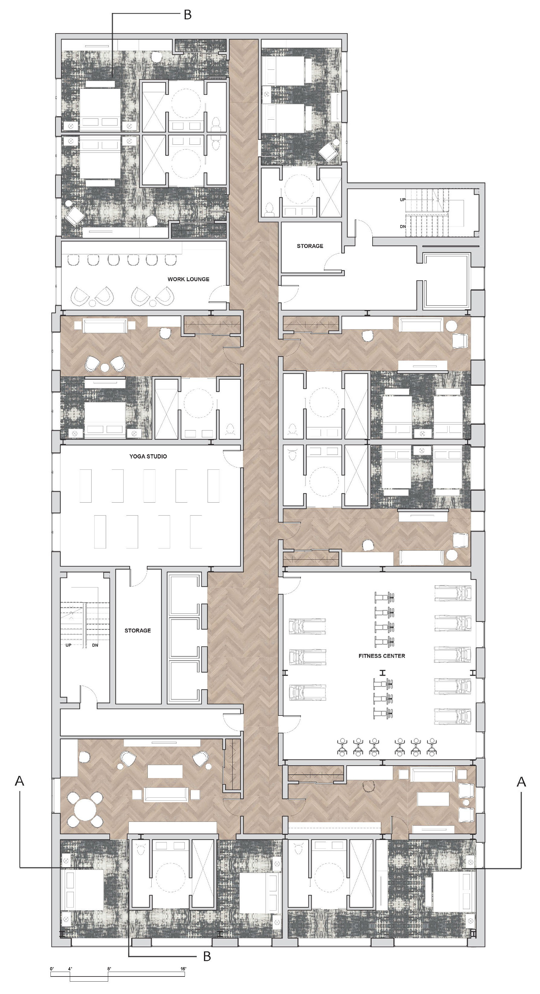 Second Level Floor Plan