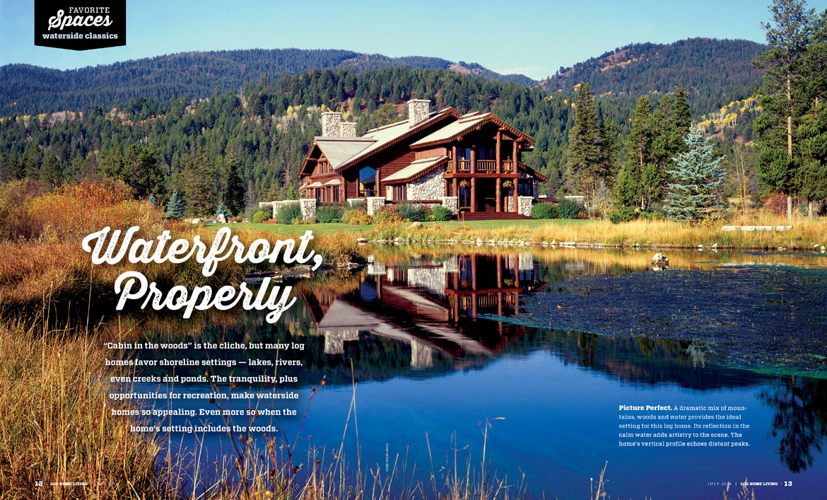 Log Home Living Magazine