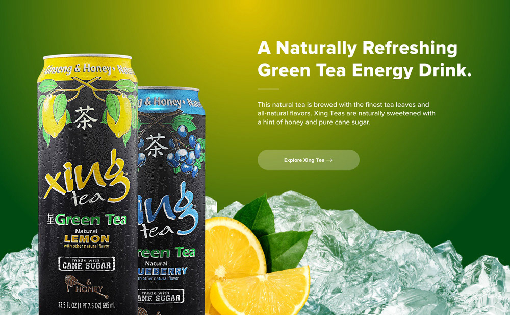 New Age Beverages — Xing Tea Hero