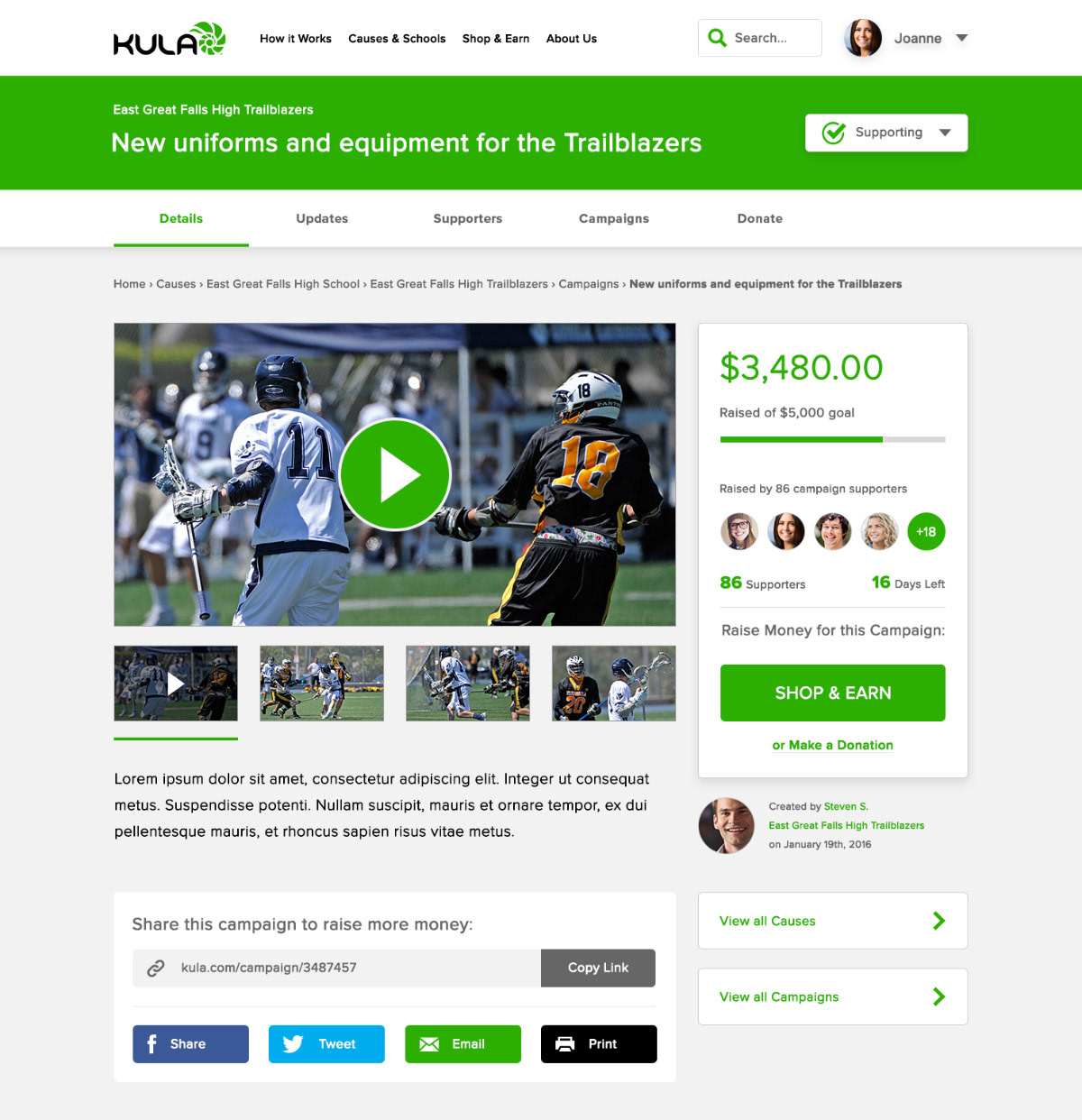 KULA — Visual Design — Style 1