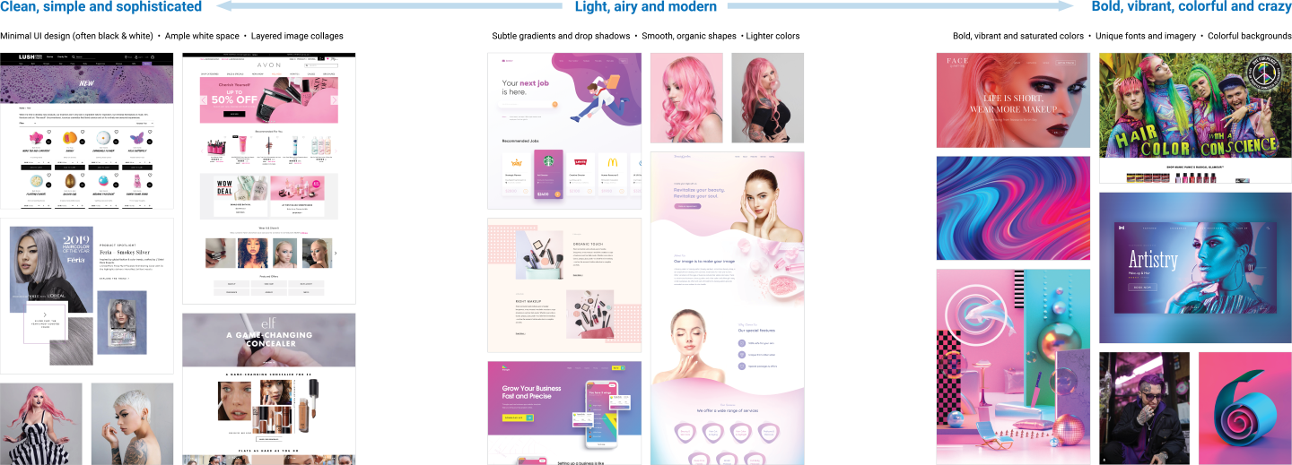 Splat Hair Color — Mood Boards