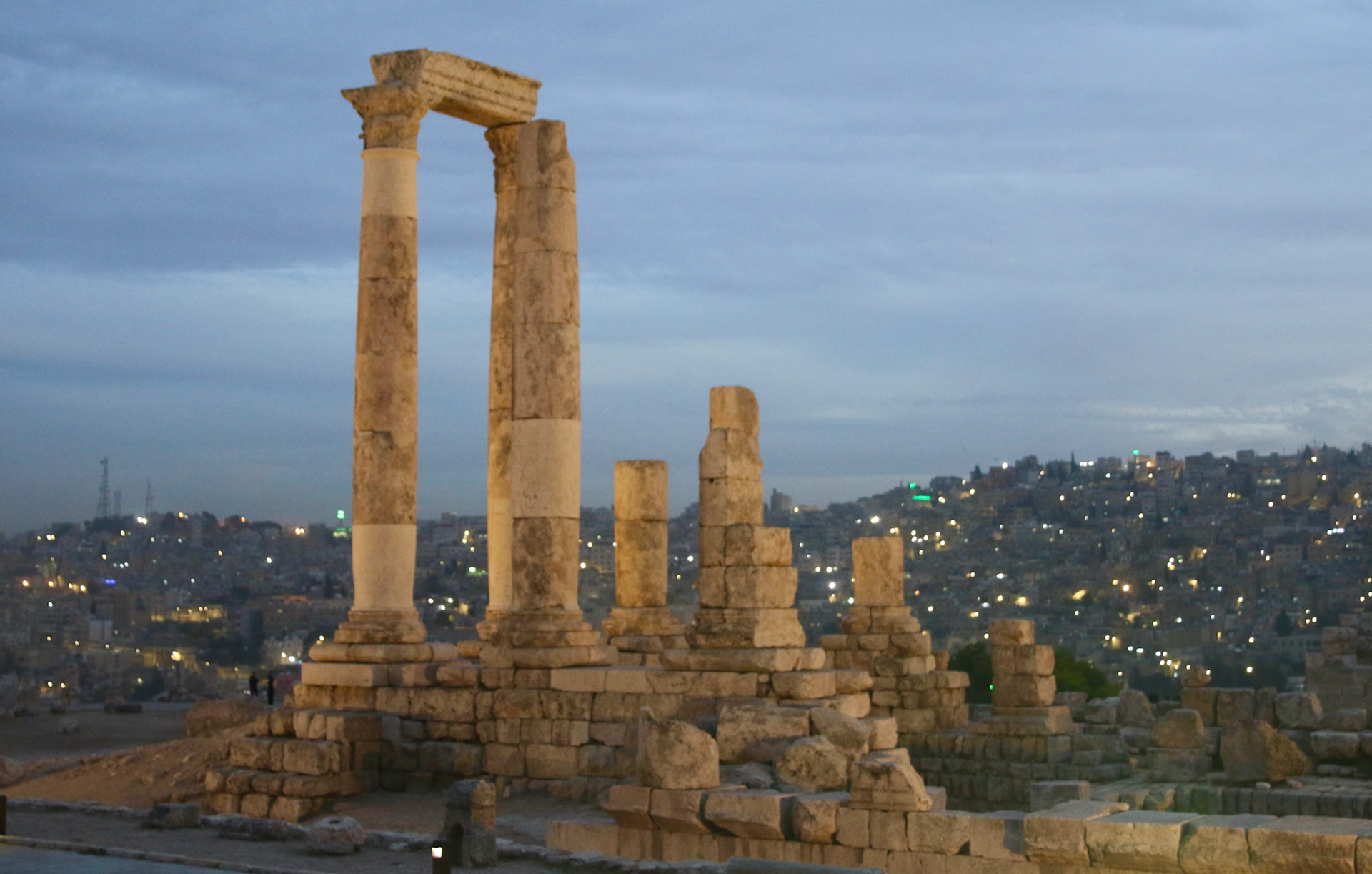 Amman, Jordan 2021 Roman Ruins