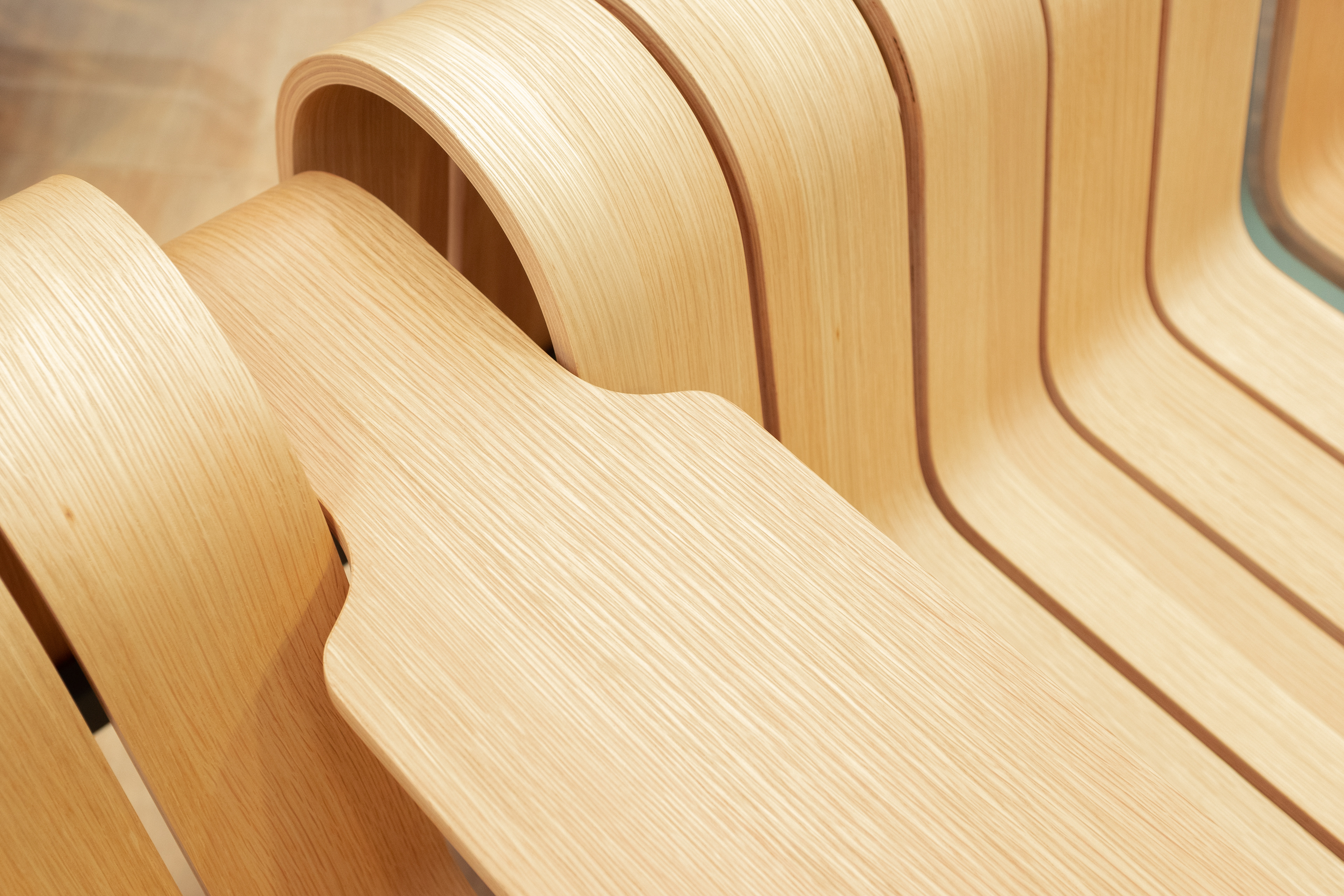 Additional armrest is designed to also be used as a table