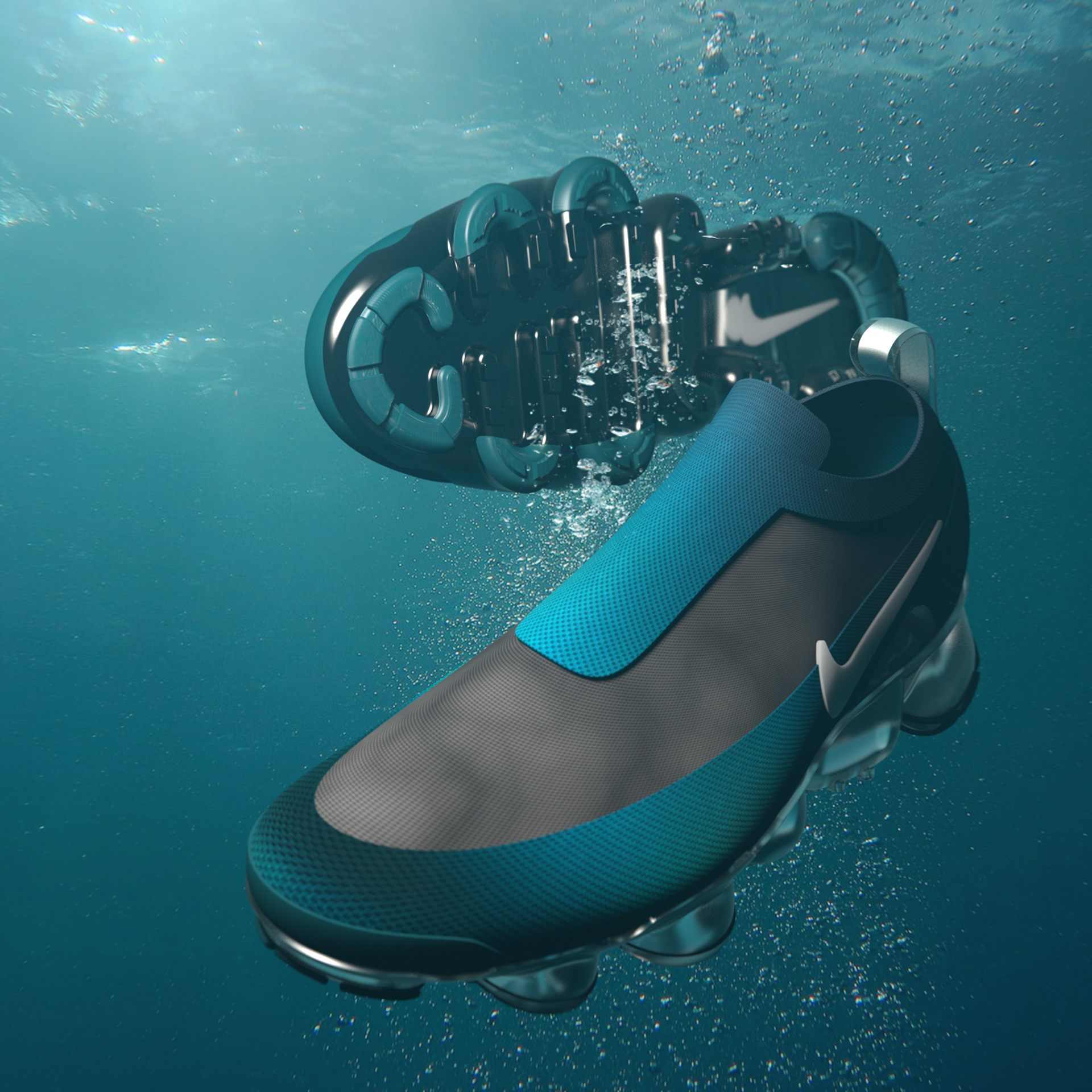Nike Vapourmax with @sam_whit_design