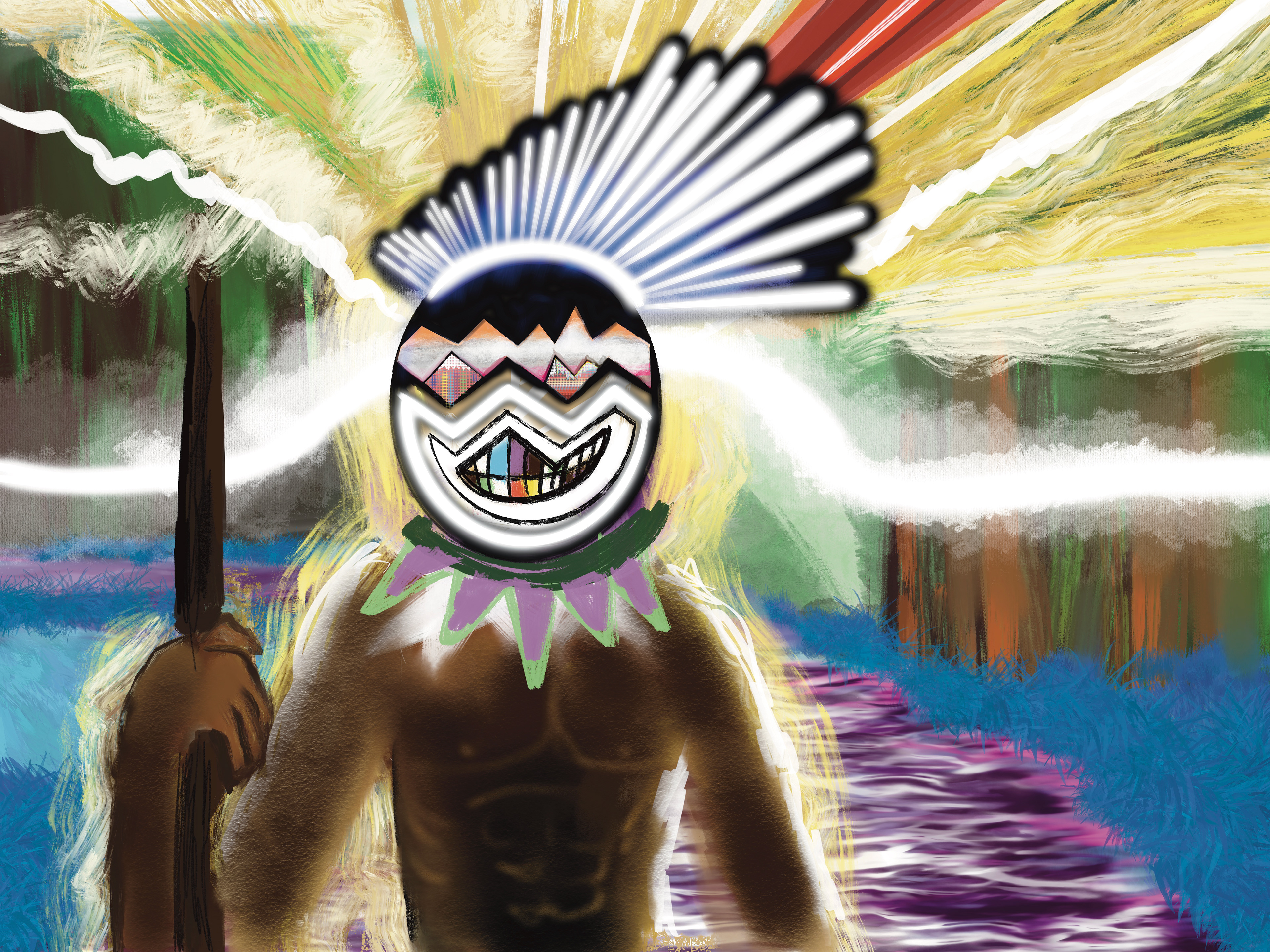 Indigenous Dig This Man