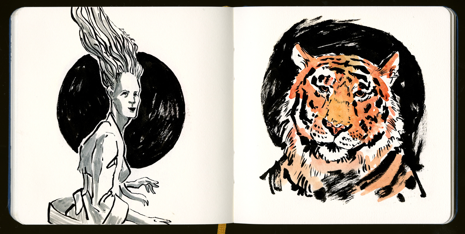 Magdalena Draws - Square Sketchbook