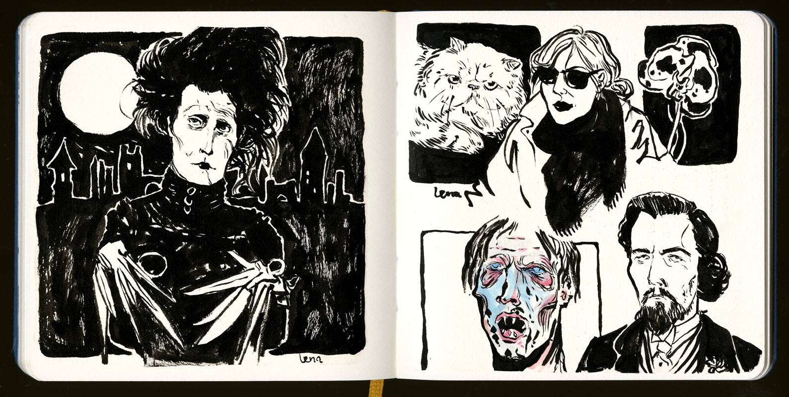 Magdalena Draws - Square Sketchbook