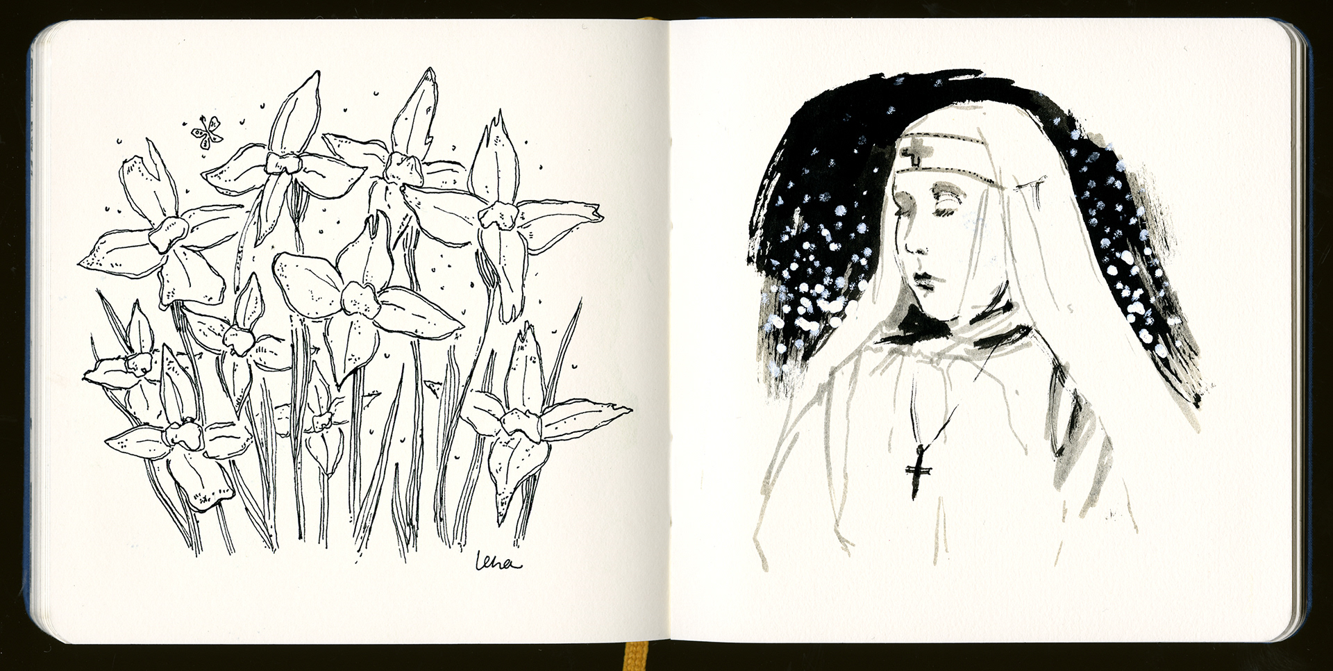 Magdalena Draws - Square Sketchbook