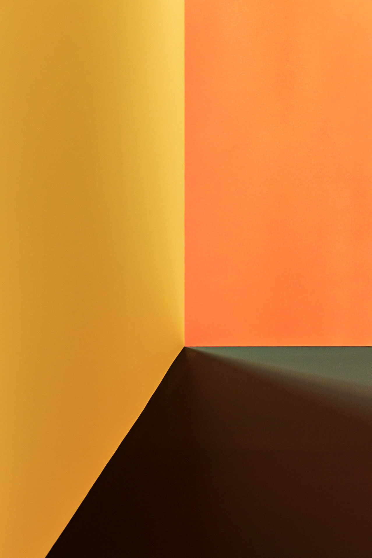 Inside the Gallery, I had fun forming abstract compositions of the brightly coloured walls and ceilings.