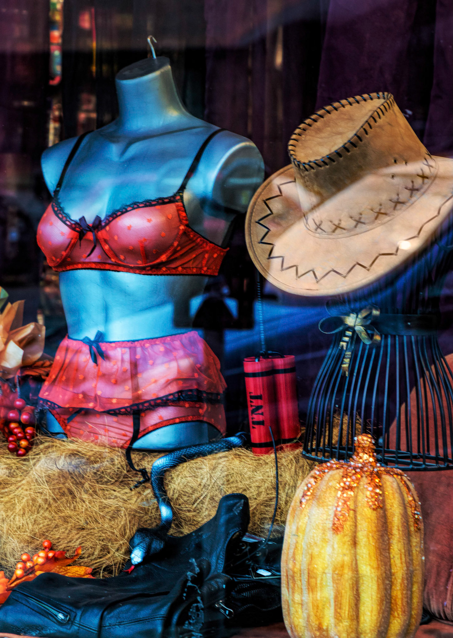 Not what I was expecting to see in a sleepy small town, but who knows, maybe it's livelier than I thought.