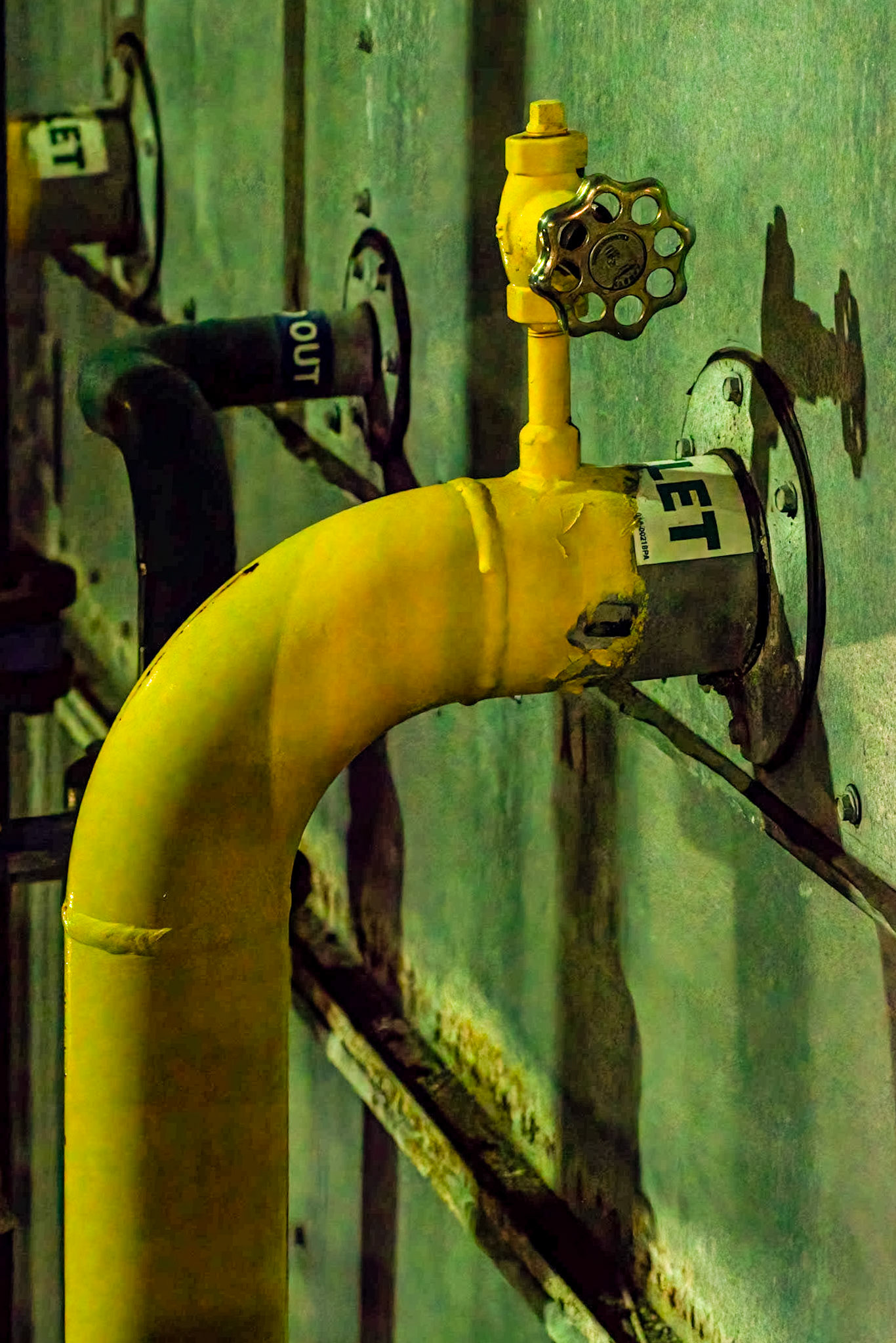 Pipe detail at TD Place Stadium. [ISO 12800, 105 mm, f/8.0, 1/100s]